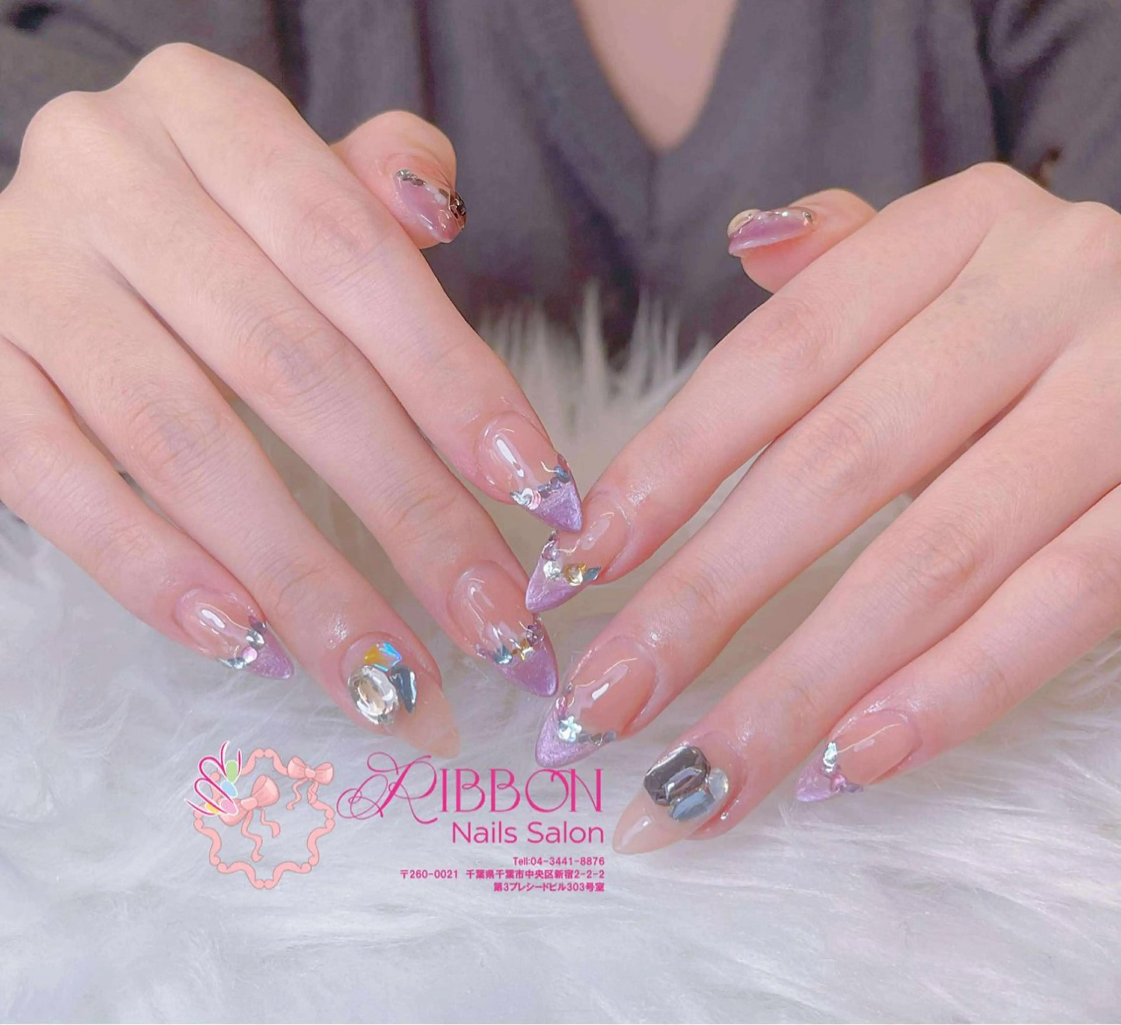 ネイル チークネイル フットネイル フレンチネイル グラデーション 韓国ネイル YUKI NAILのネイルデザイン