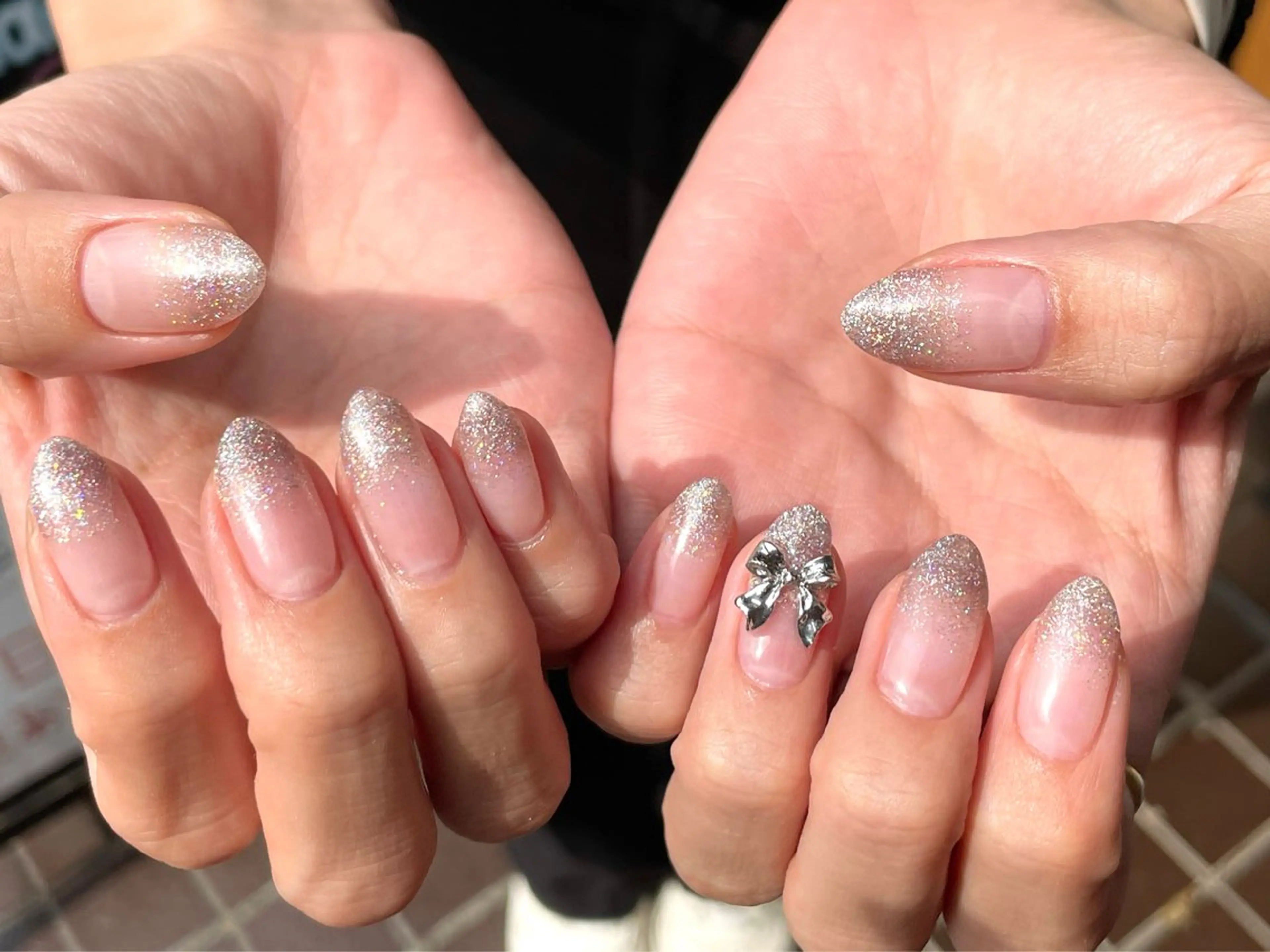 ネイル グラデーション ラメ(グリッター) ラメグラデーション KANOA nail place【カノア ネイル プレイス】所属・Sasa ✿のネイルデザイン