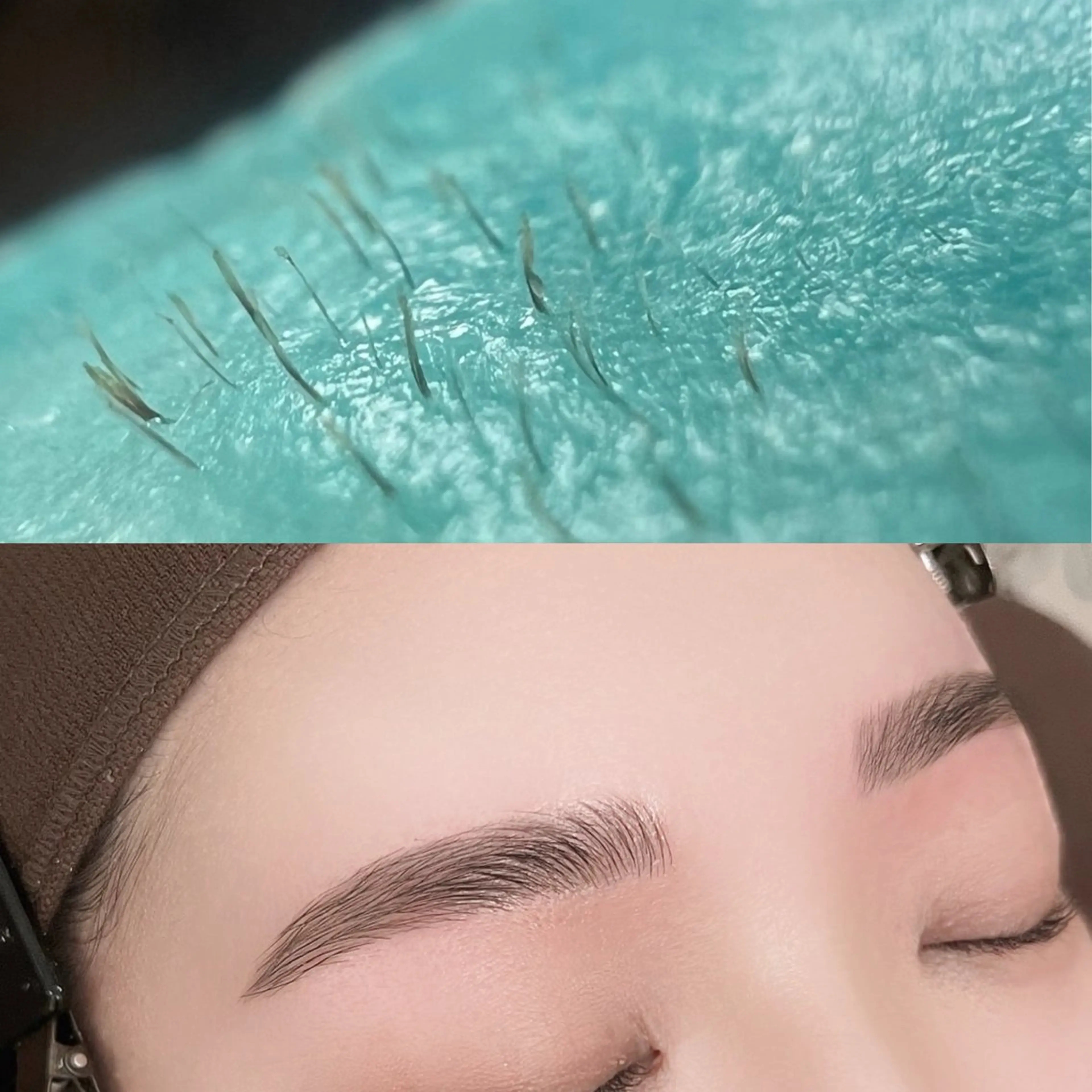 【ミニモ限定🩵】眉毛WAX（黄金比スタイリング）＋艶肌ワックス（全顔）🌈の写真