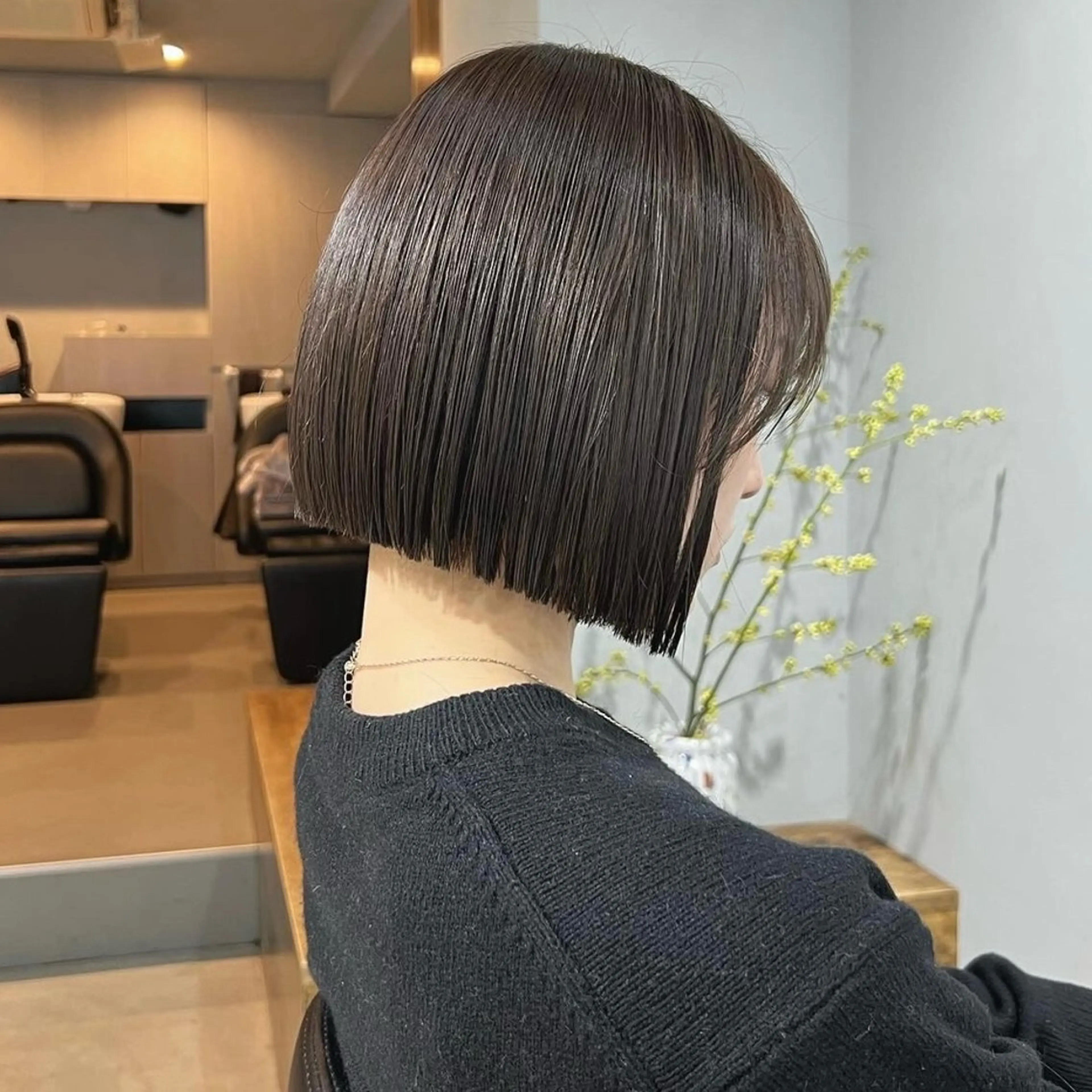 ショート カラー カット ヘアカラー トリートメント akane/ボブ /ブラウンベージュのヘアスタイル