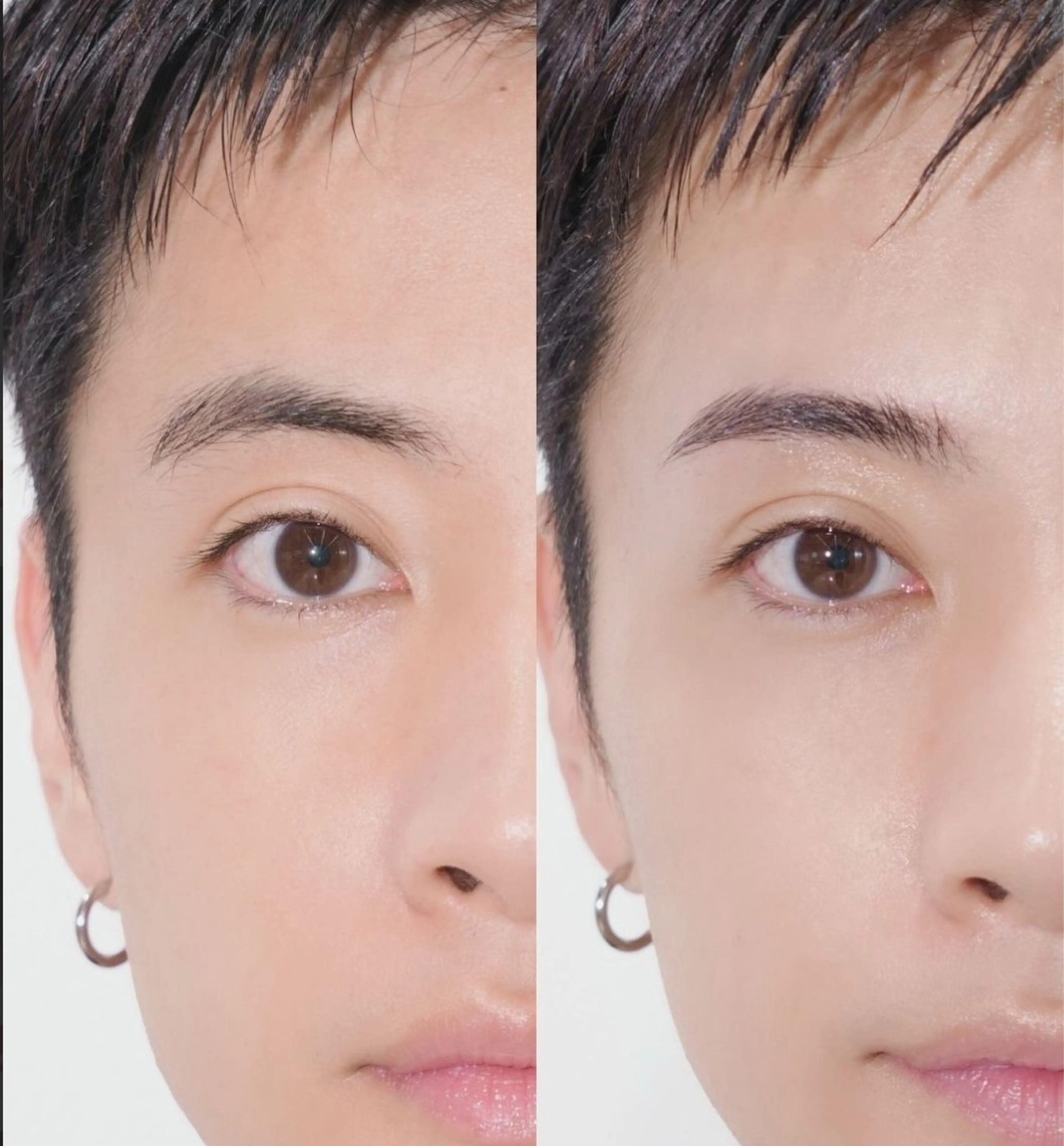 men'sアイブロウ&毛流れ矯正の写真