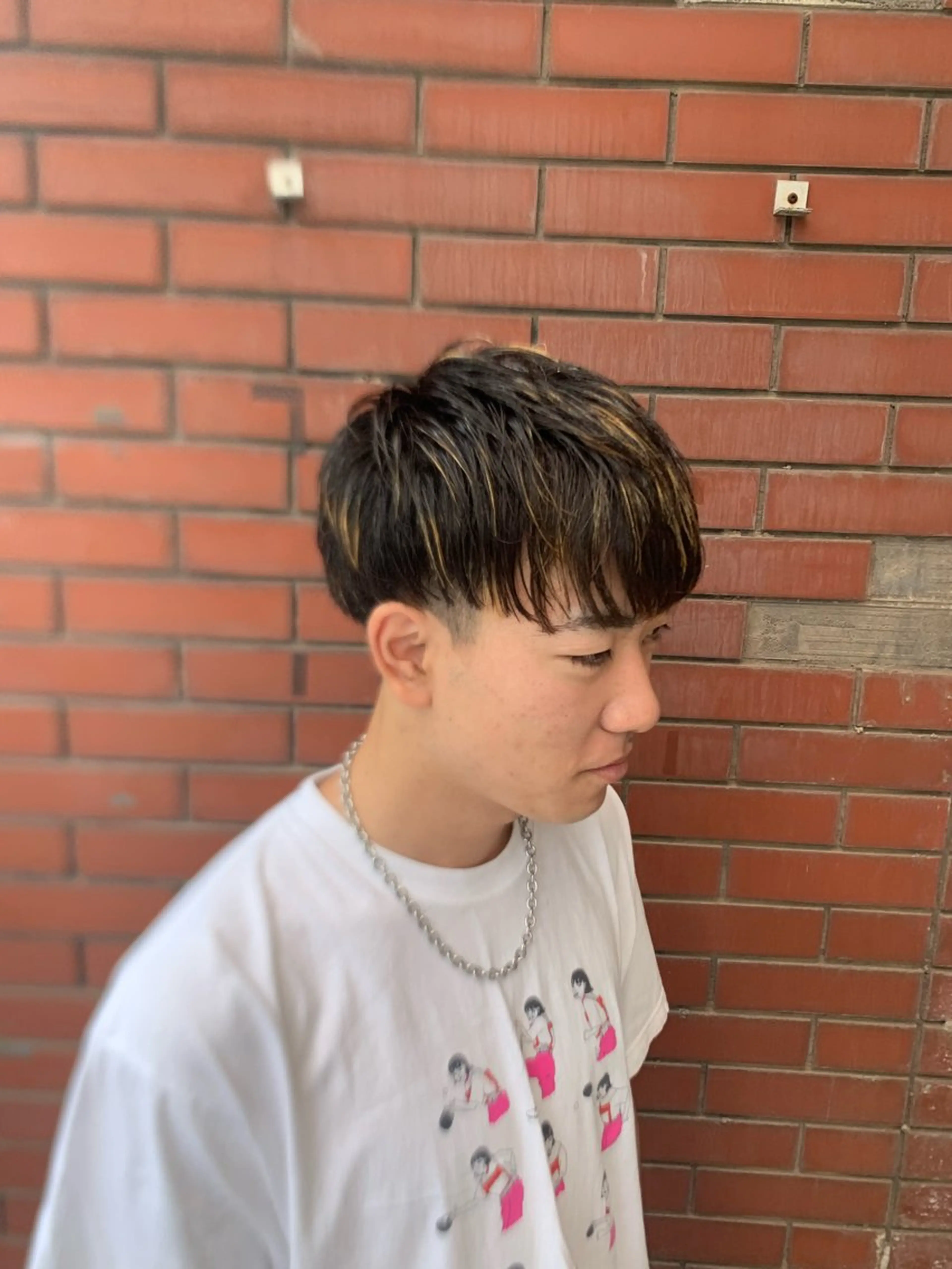 メンズ マッシュ 【メンズパーマ特化】 🍏網中勇喜のヘアスタイル