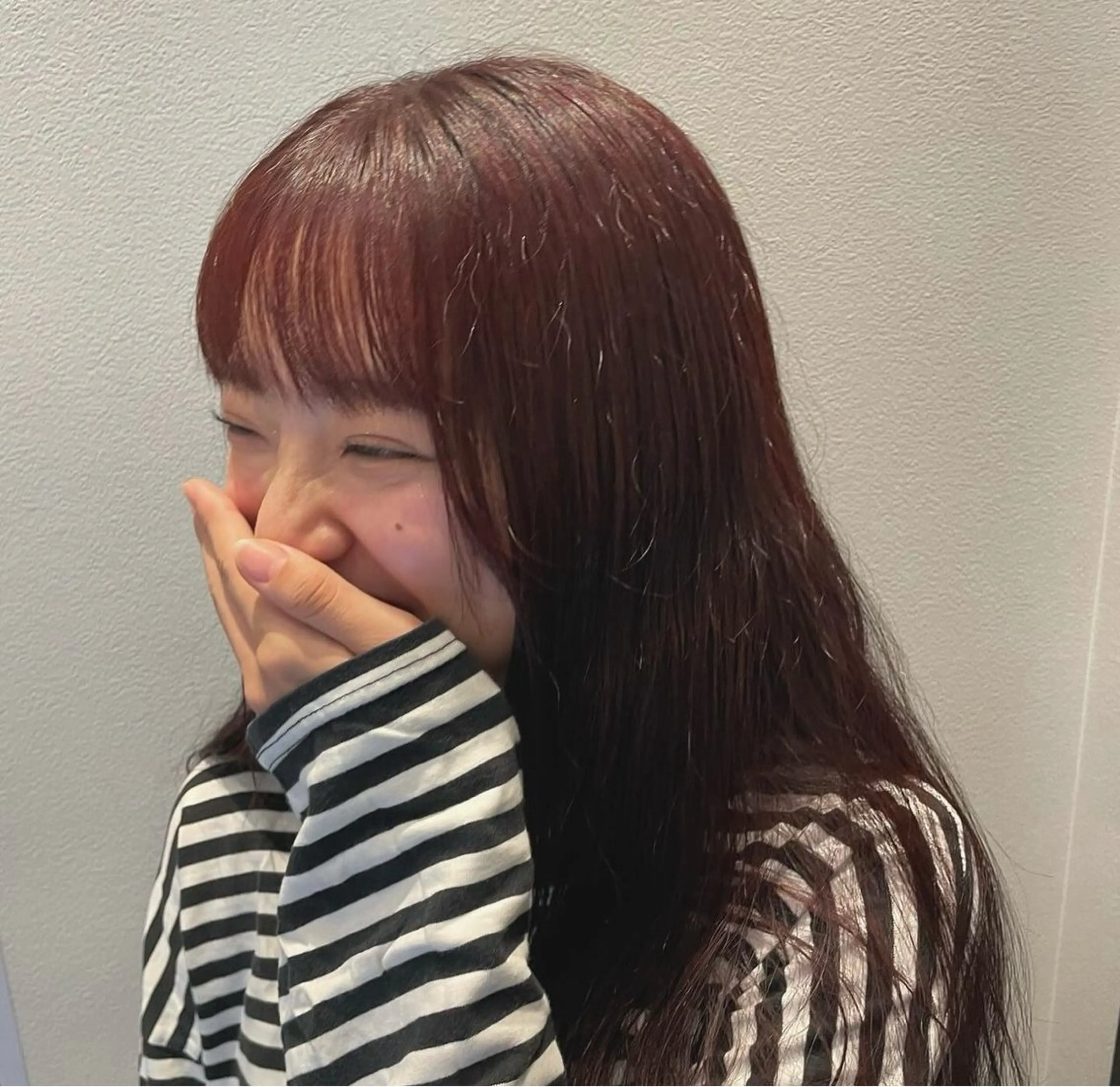 カラー 田中 瑞希のヘアスタイル