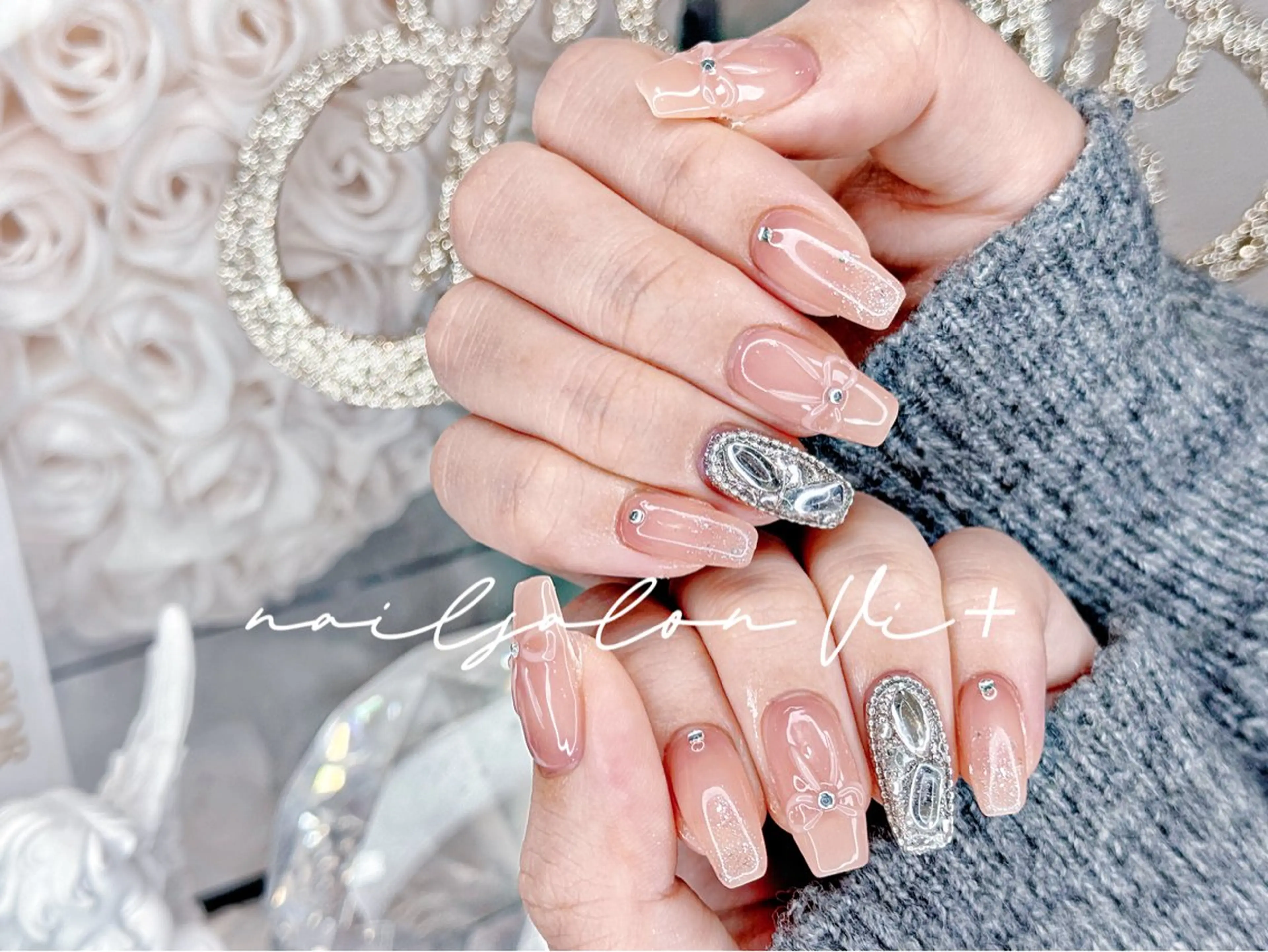 ネイル ハンドネイル ✨Nailsalon Vi+✨のネイルデザイン