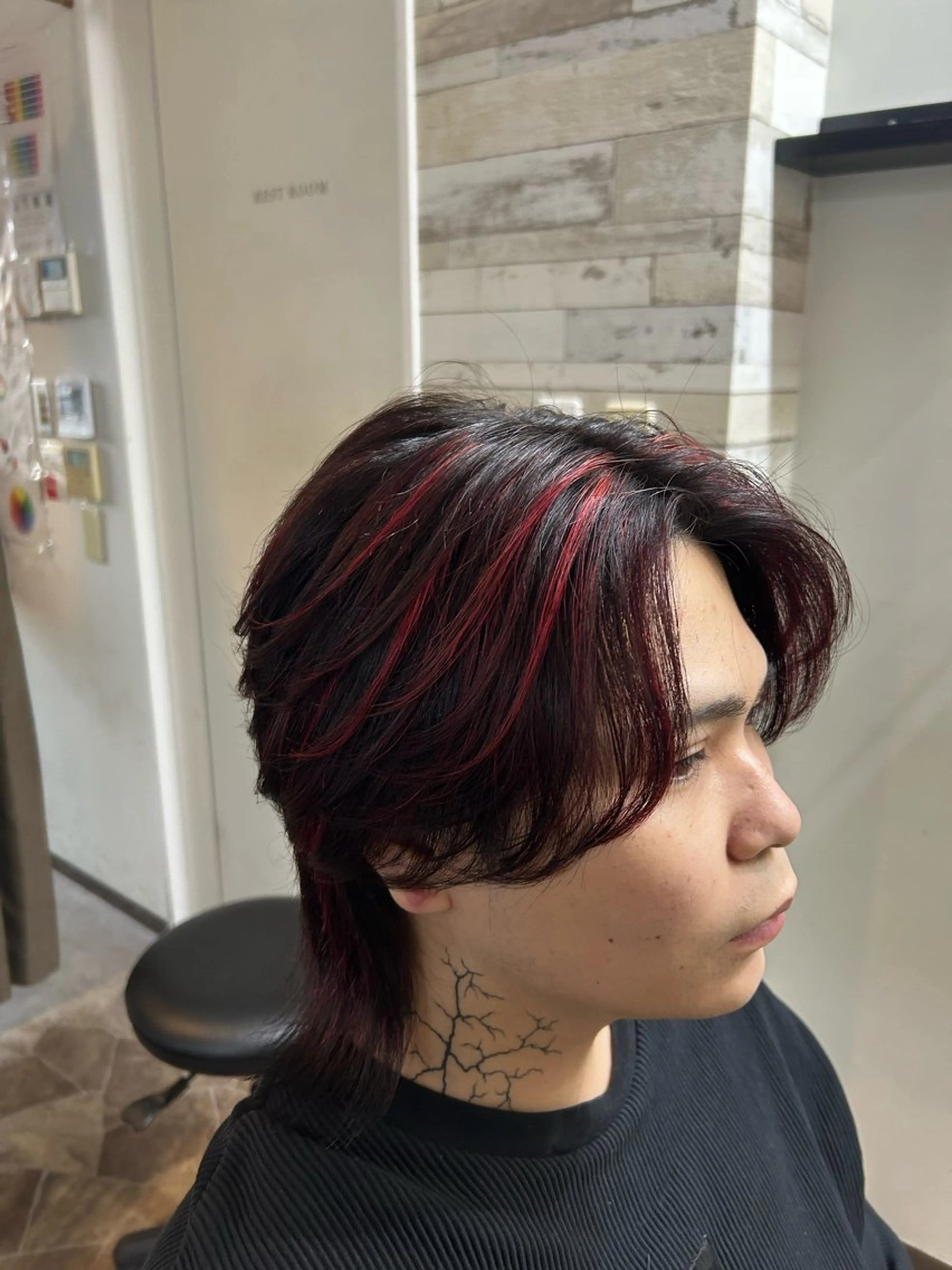 ミディアム カラー メンズ ヘアカラー HRK1st RYOKIのヘアスタイル