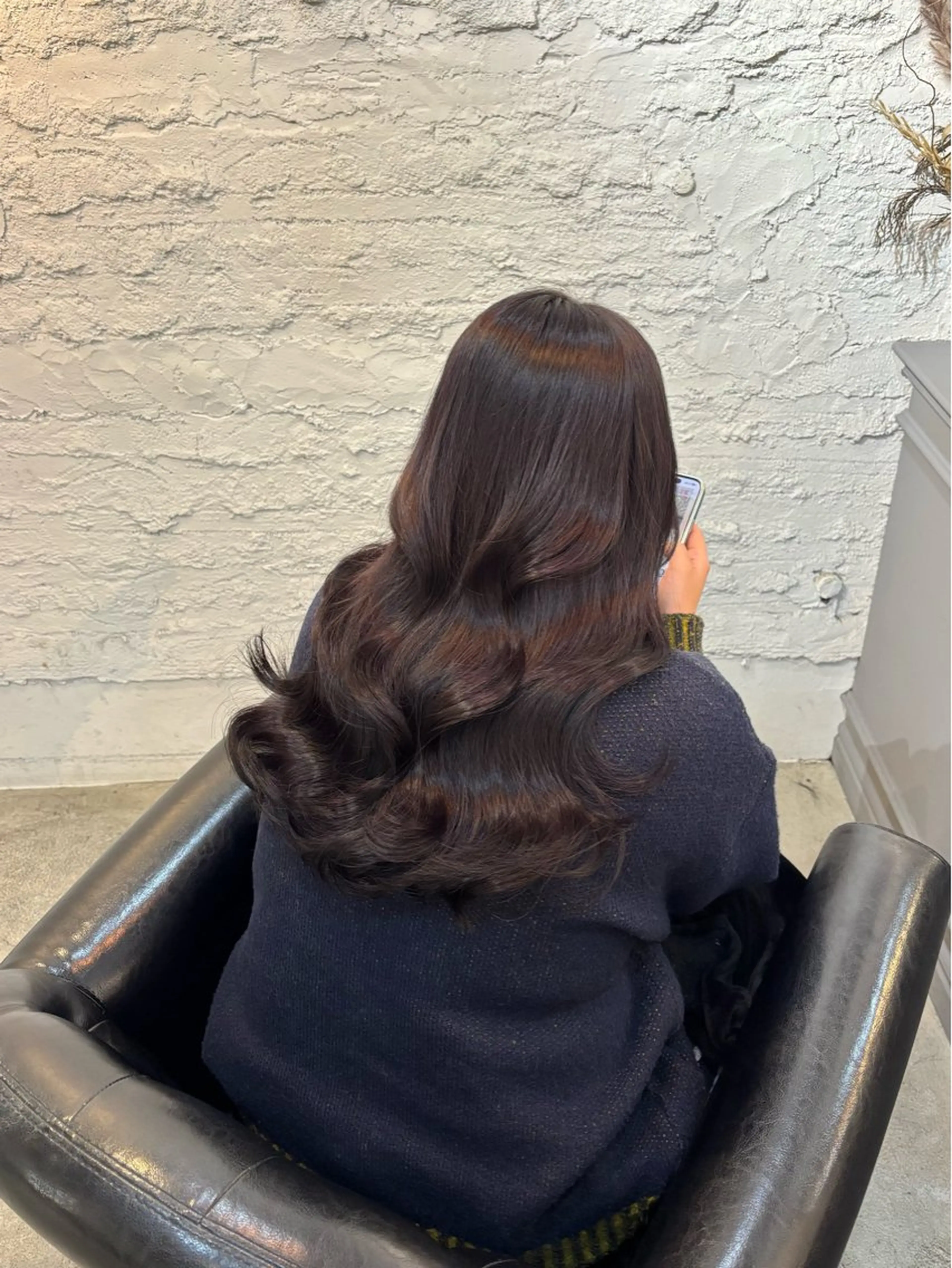 ロング カラー 関口 玲那のヘアスタイル