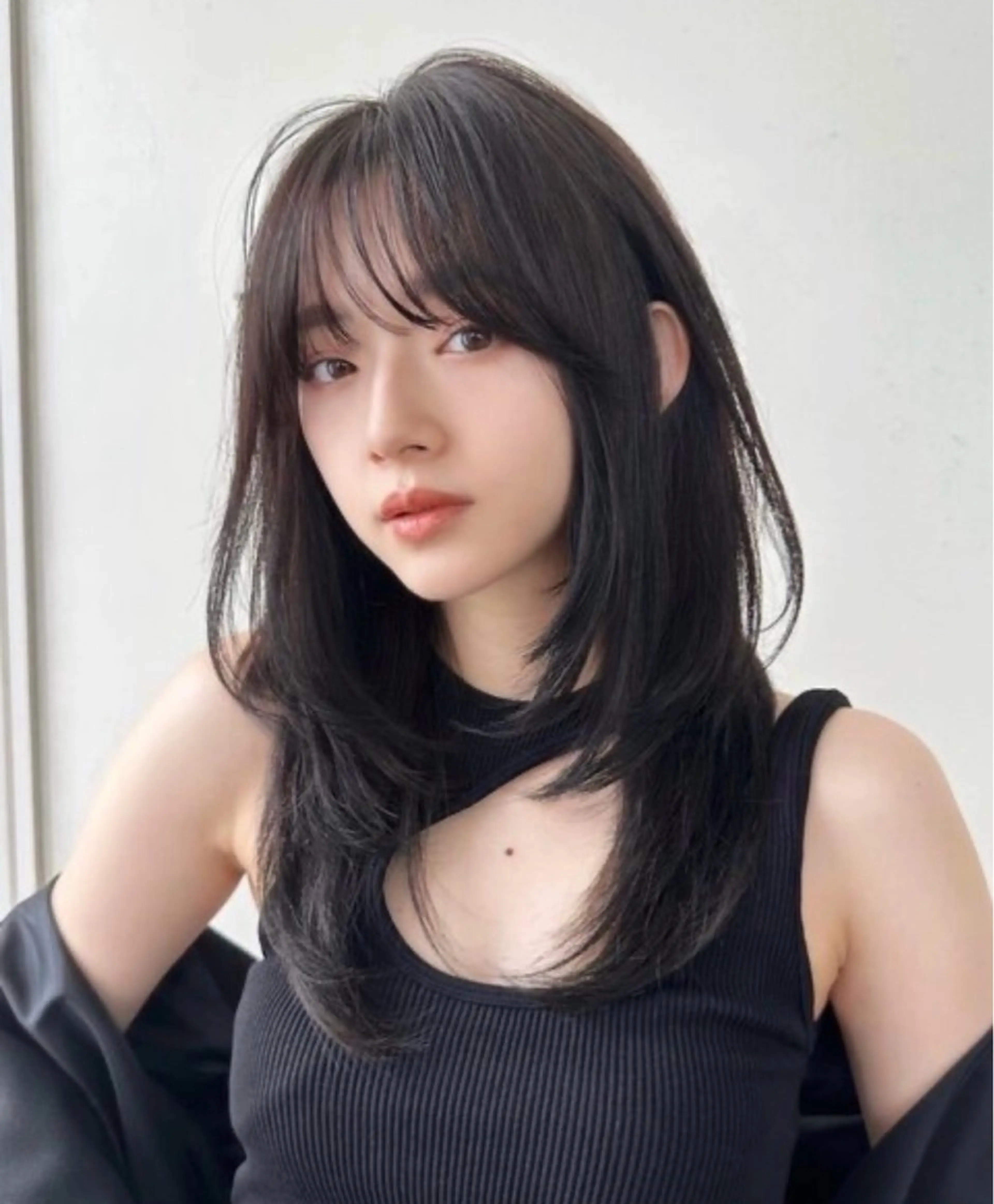 ロング 清野　花音/ レイヤーカットのヘアスタイル