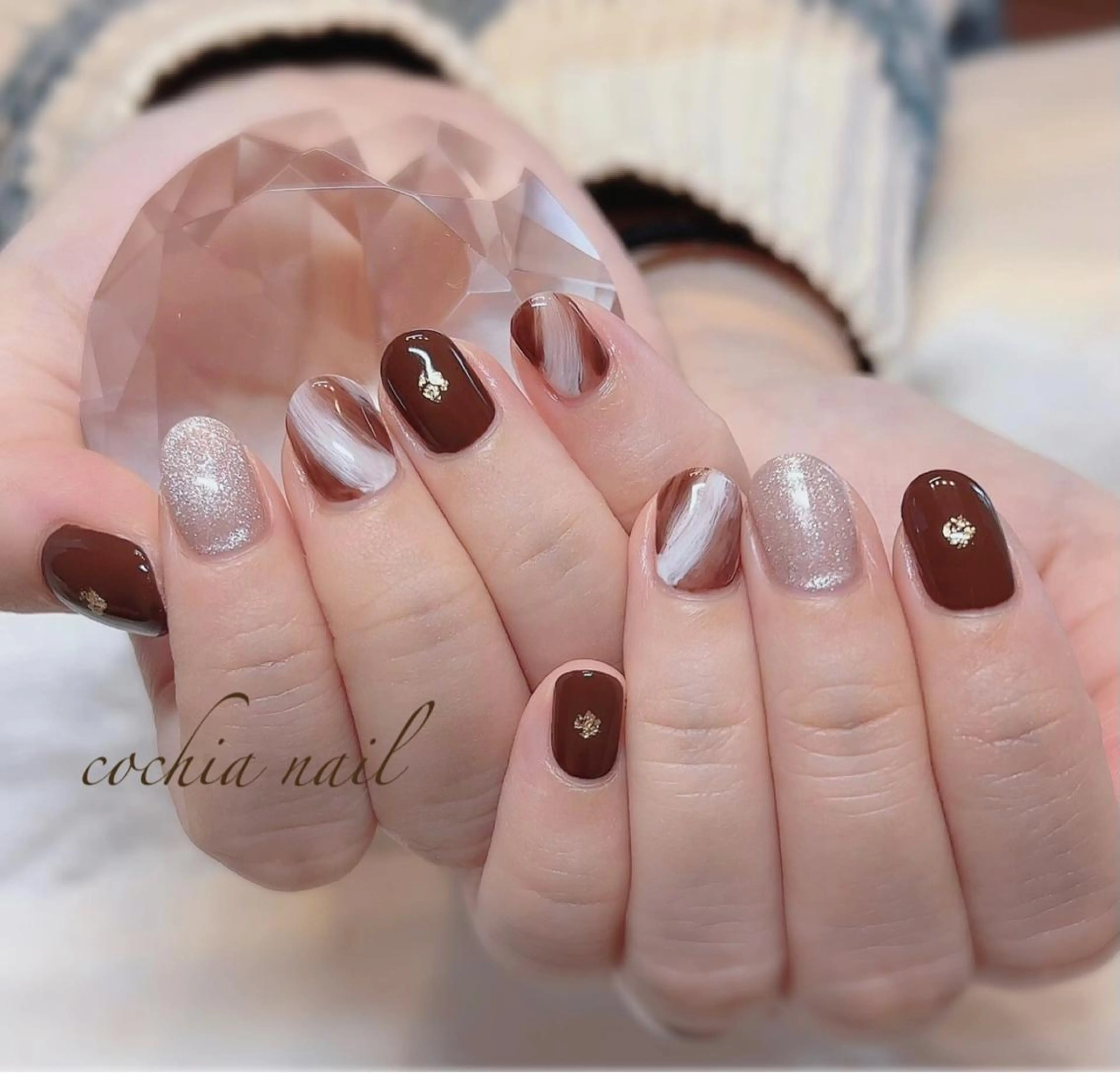 ネイル ハンドネイル ☆Cochia nail☆のネイルデザイン