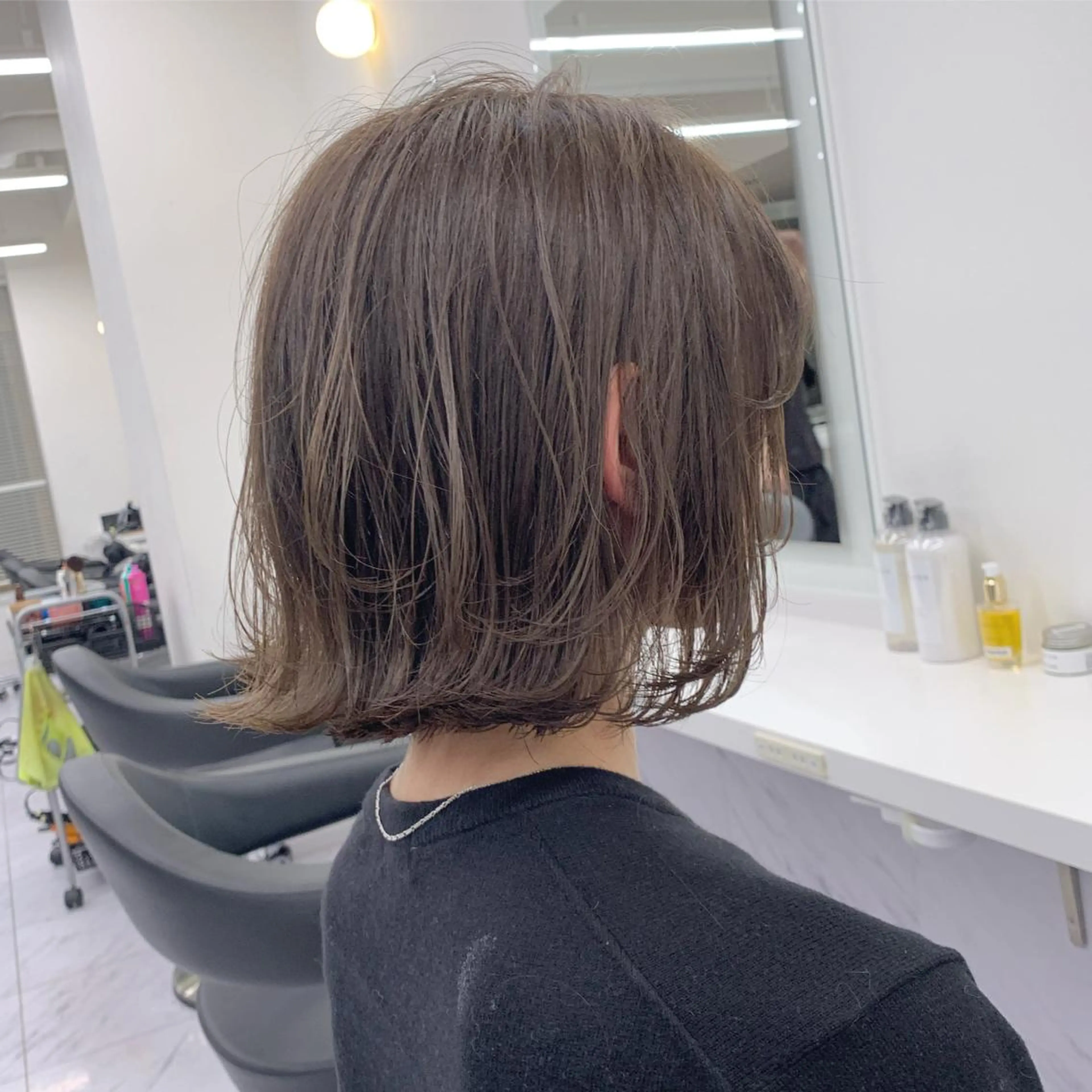 ショート カラー 美髪矯正/透明感カラ ー🫧YUUKI🫧のヘアスタイル
