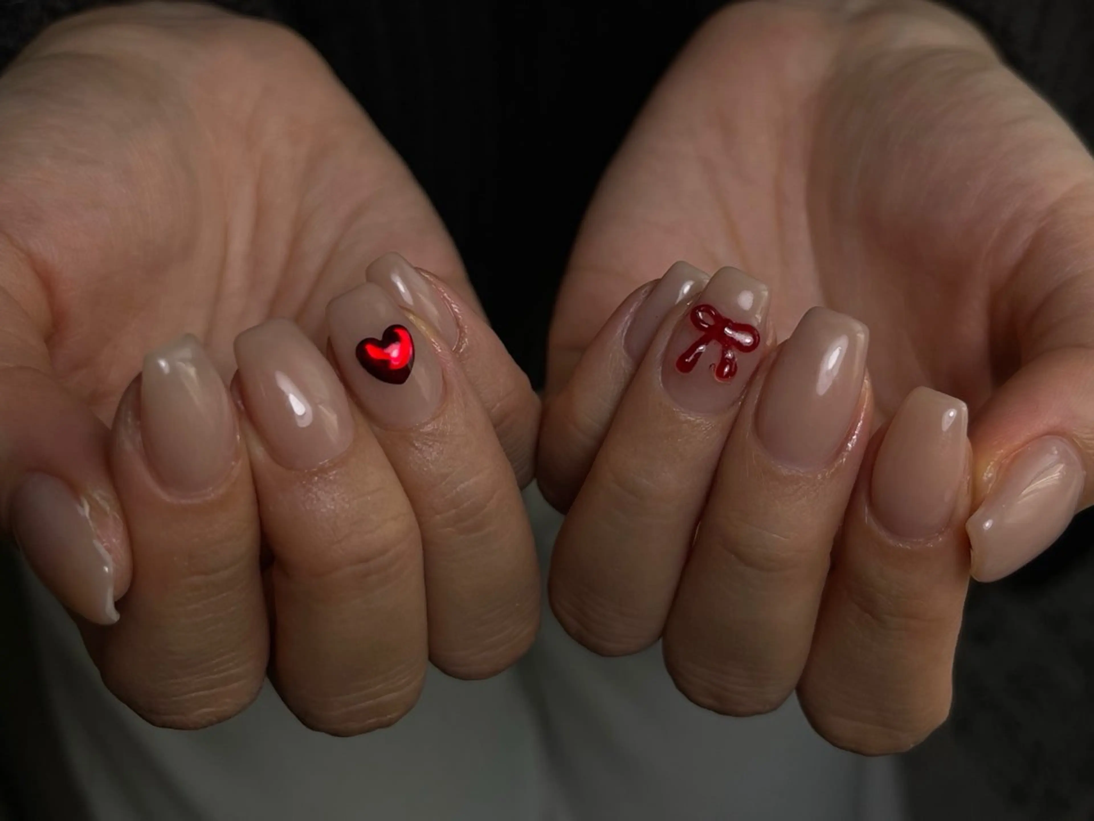 ネイル ハンドネイル ワンホン/韓国 nail 大阪アメ村のネイルデザイン