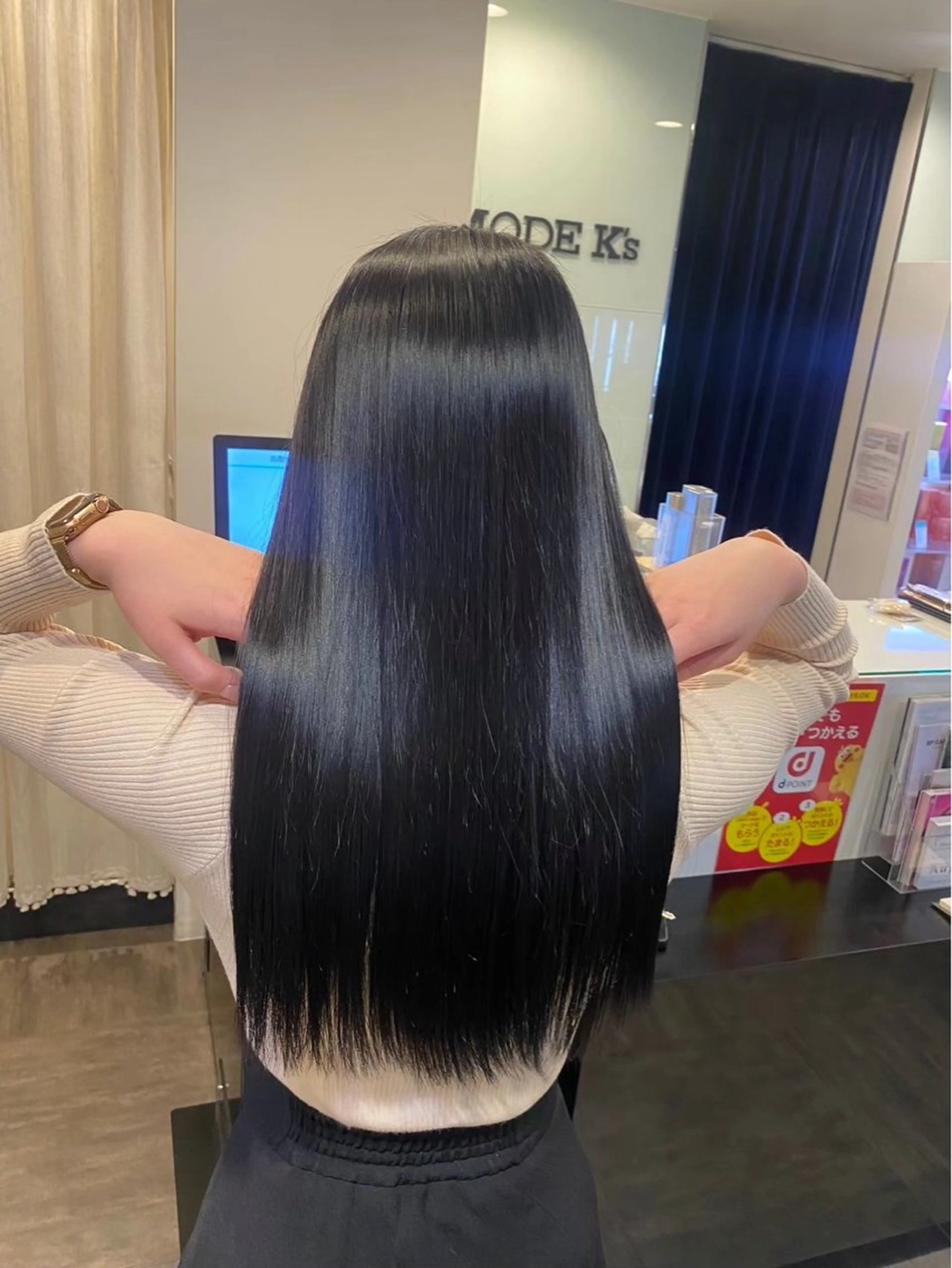 ロング カラー 透明感カラー ヘアカラー TSUKASA カラーモデル募集中のヘアスタイル