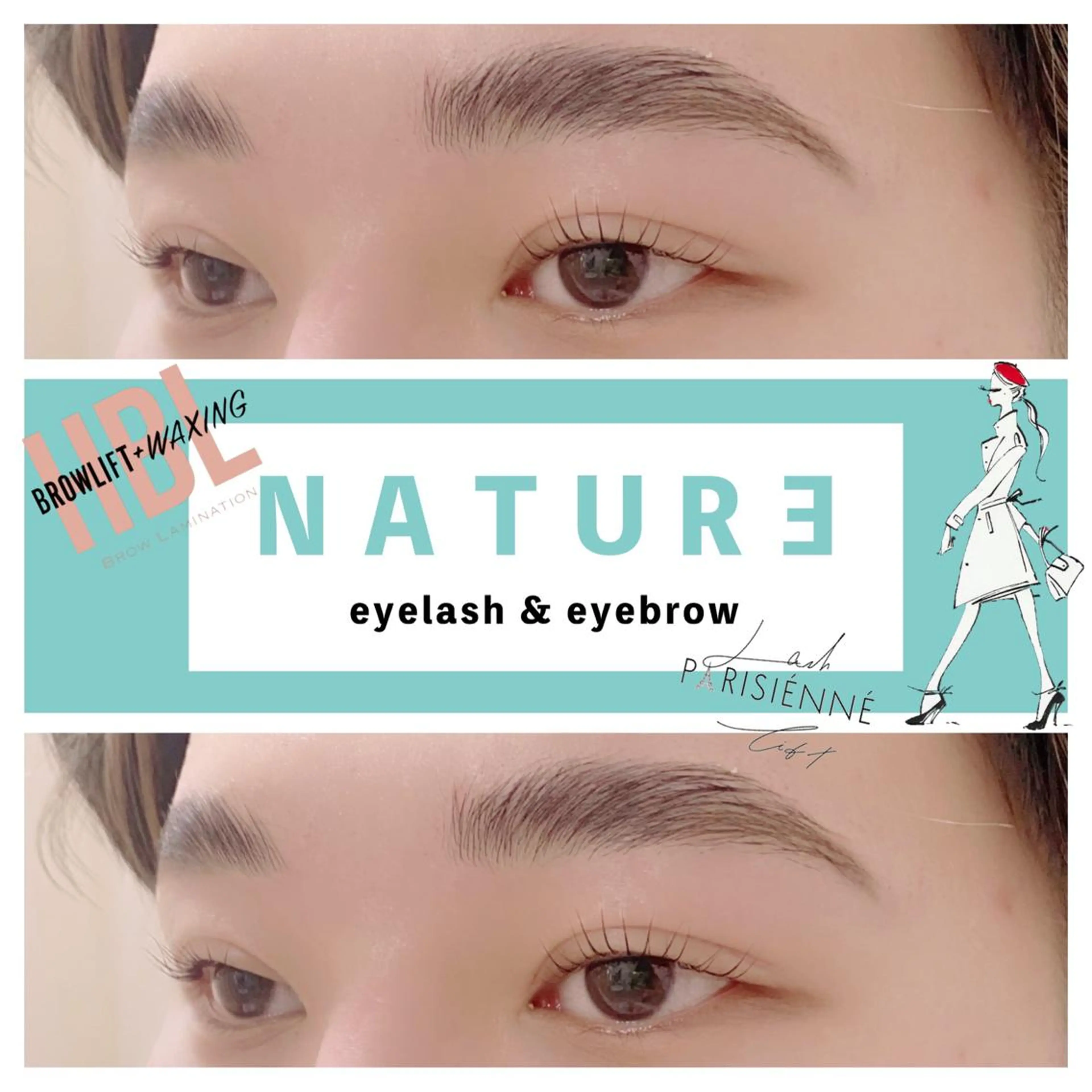 メンズ マツエク・マツパ アイブロウ NATURE MIYUのマツエク・マツパデザイン