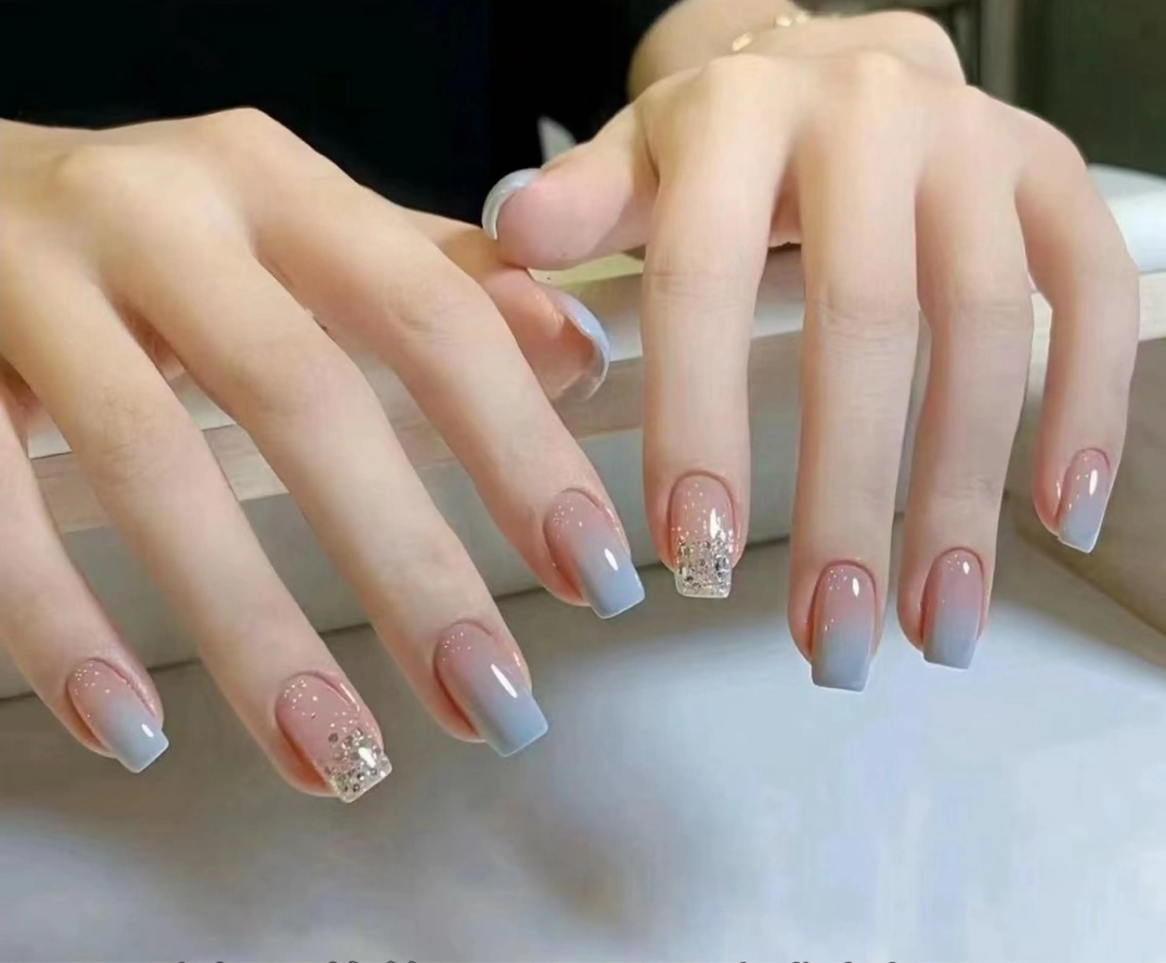 💅カラーグラデーション off無料 ベースは透明🫥の写真