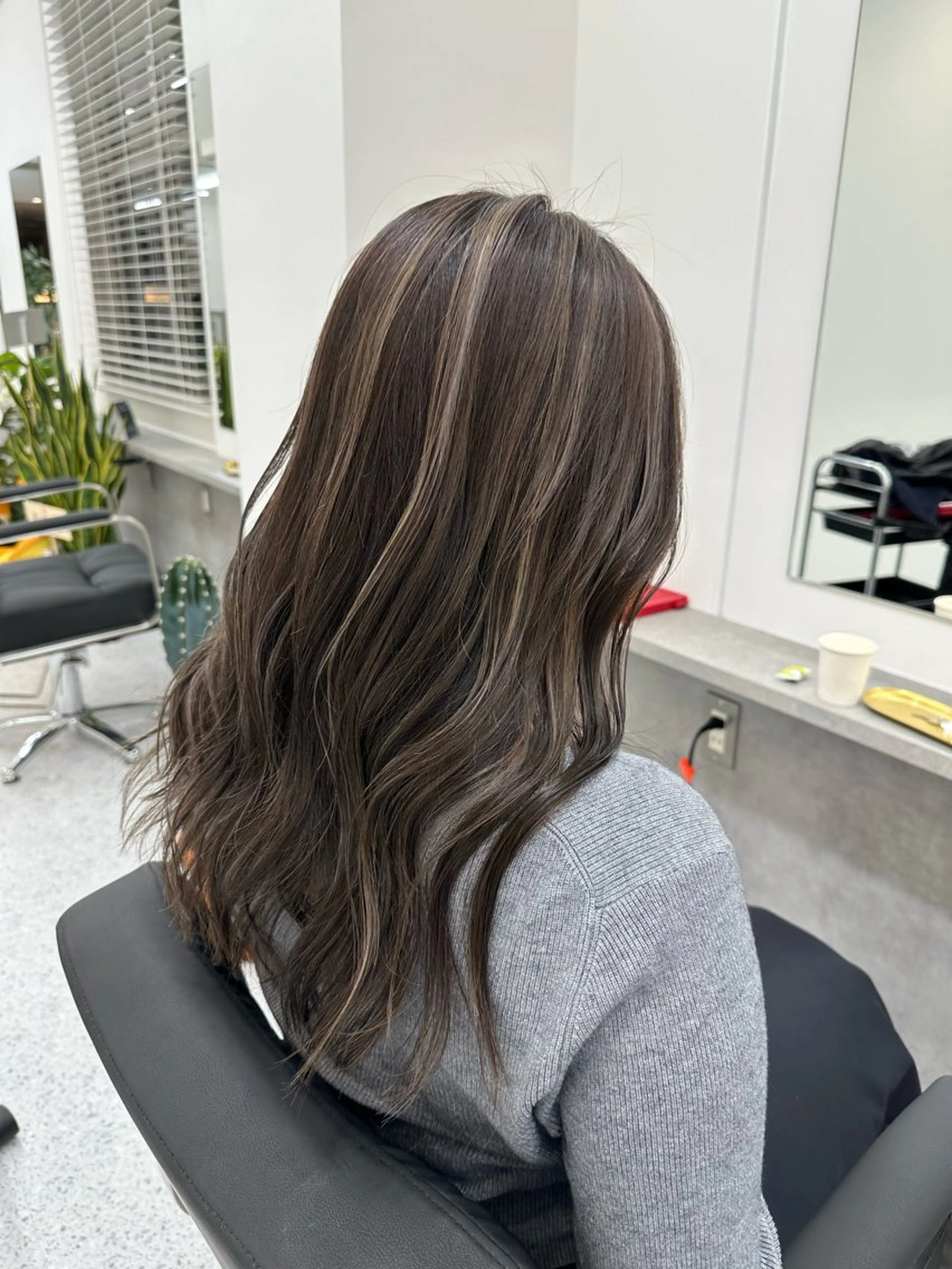 ロング カラー ヘアアレンジ 久米 治仁のヘアスタイル