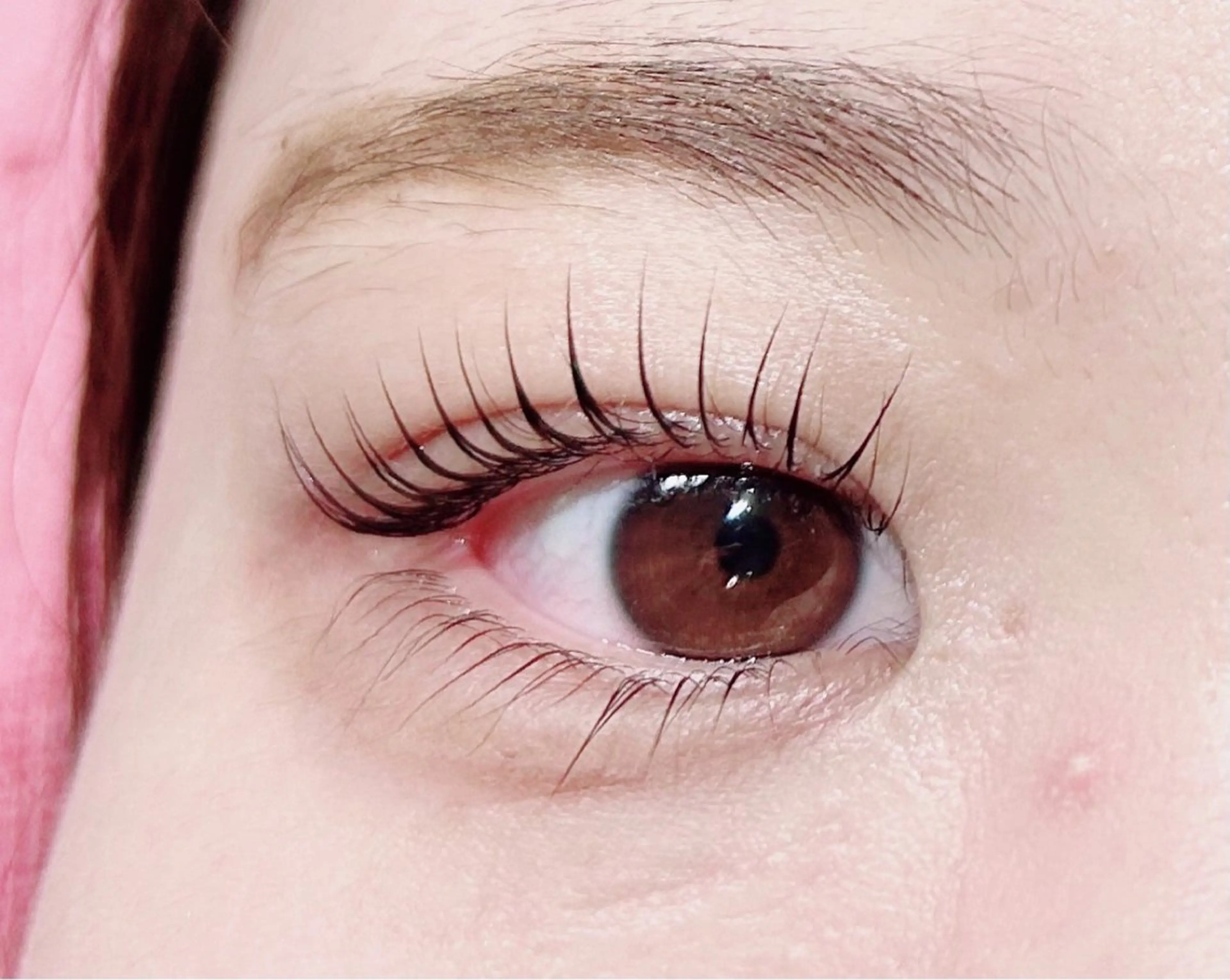 パリジェンヌラッシュリフト⭐︎コーティング付きの写真