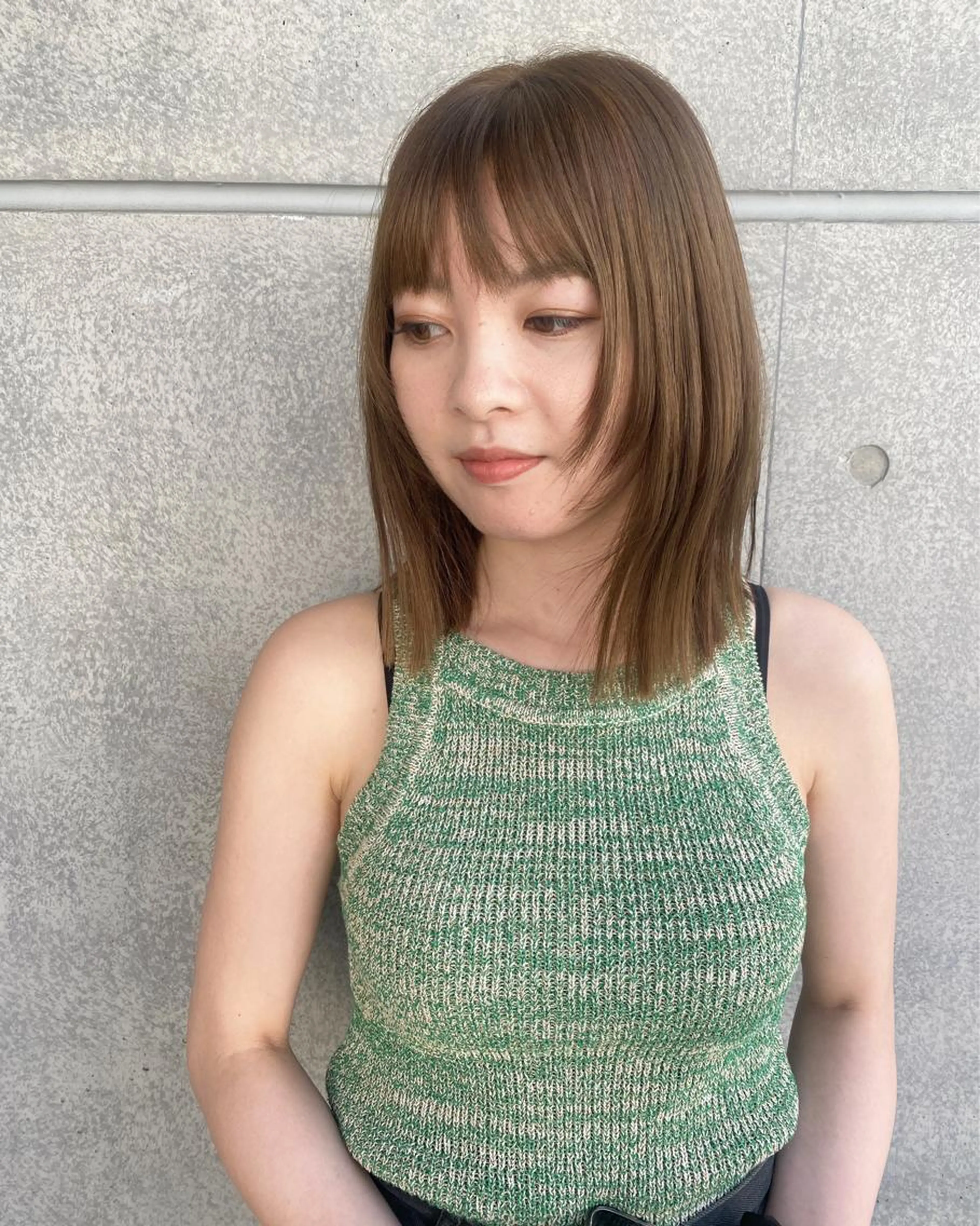 💕透明感カラー💕ブリーチなしダブルカラー＋カット💕の写真