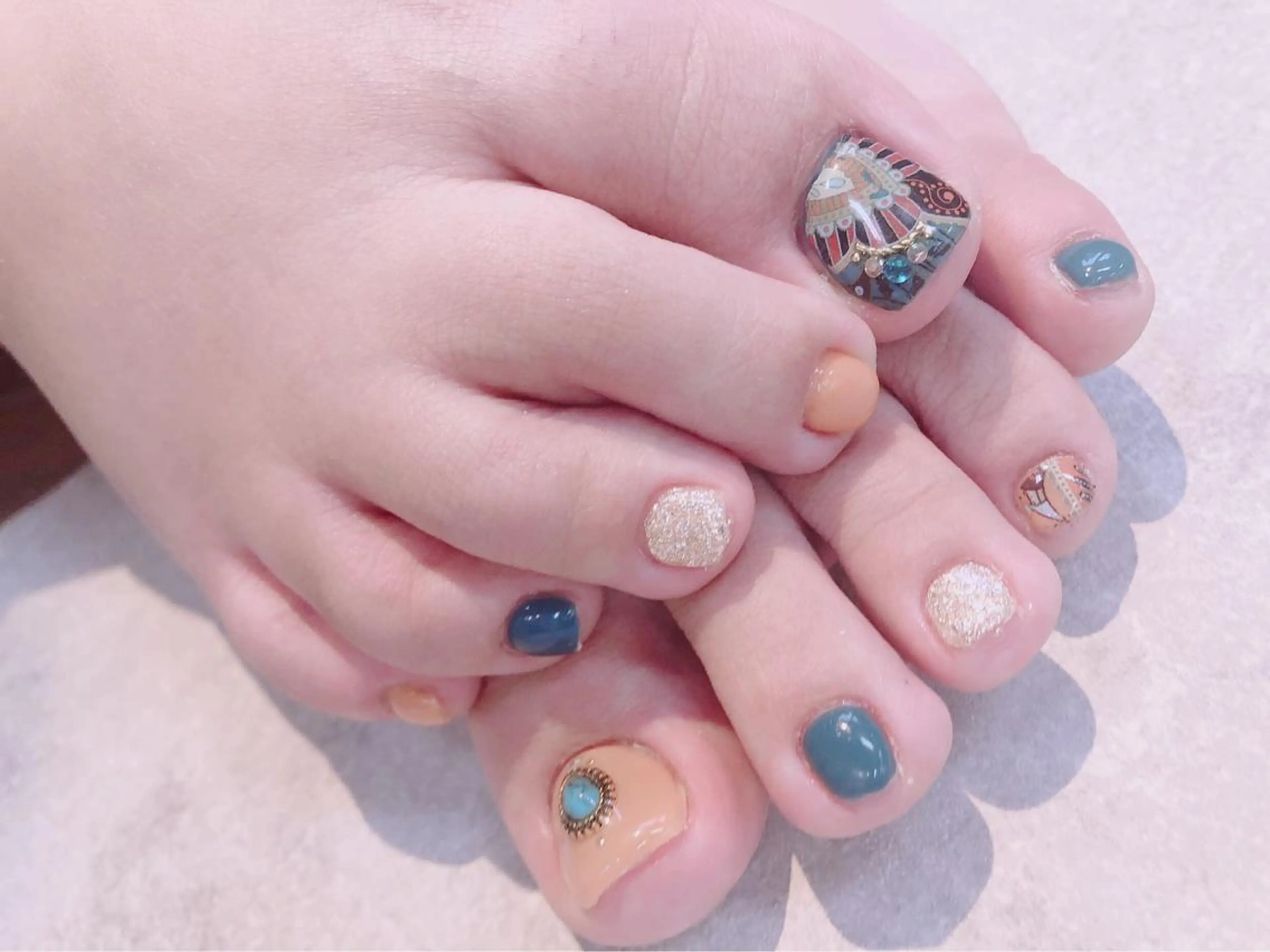 ネイル フットネイル ワンカラーネイル ハンドネイル ハンドケア FASTNAIL PLUS 新宿店のネイルデザイン