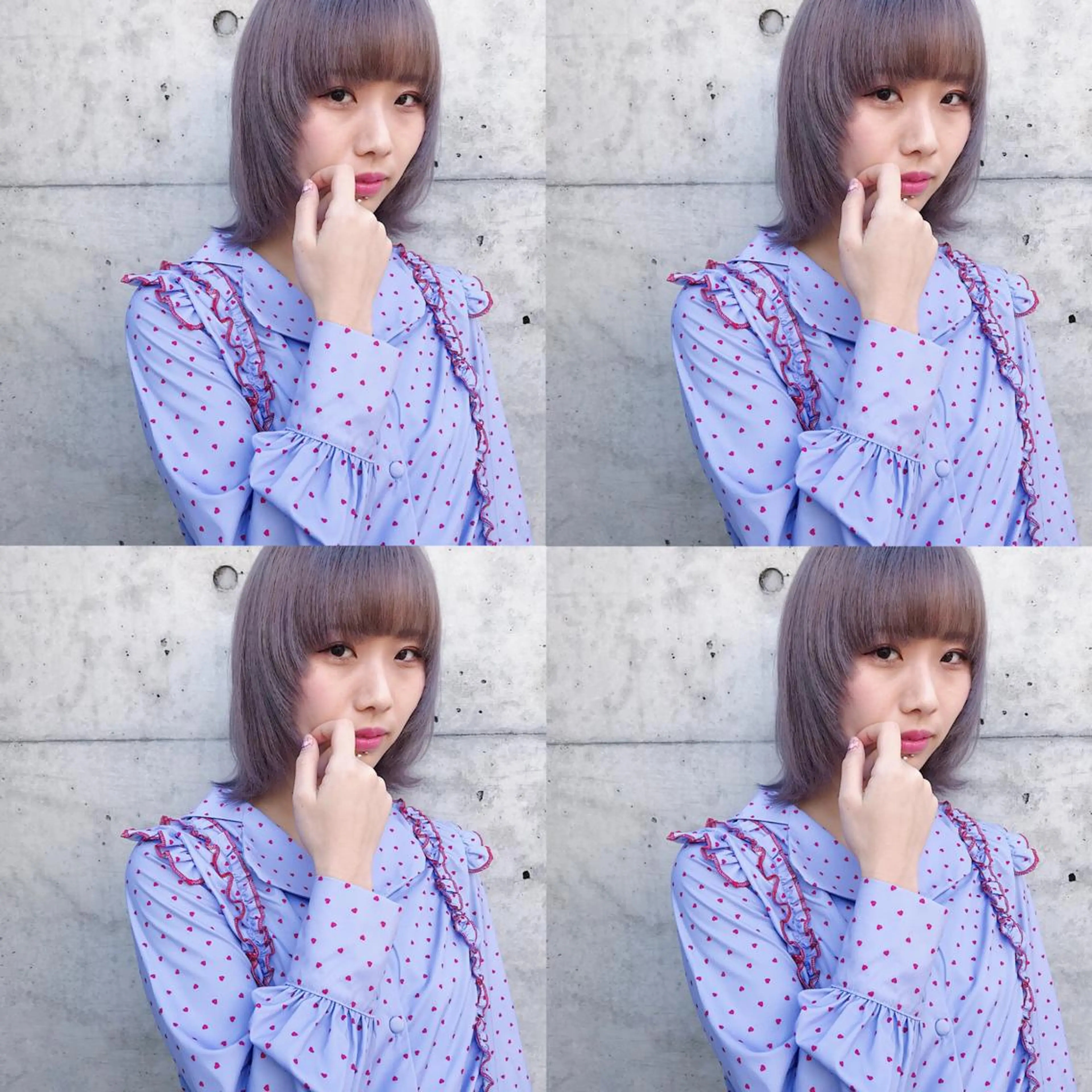 ミディアム カラー ヘアアレンジ カット ヘアカラー トリートメント TAKUMAブリーチ /切りっぱなし🪽のヘアスタイル