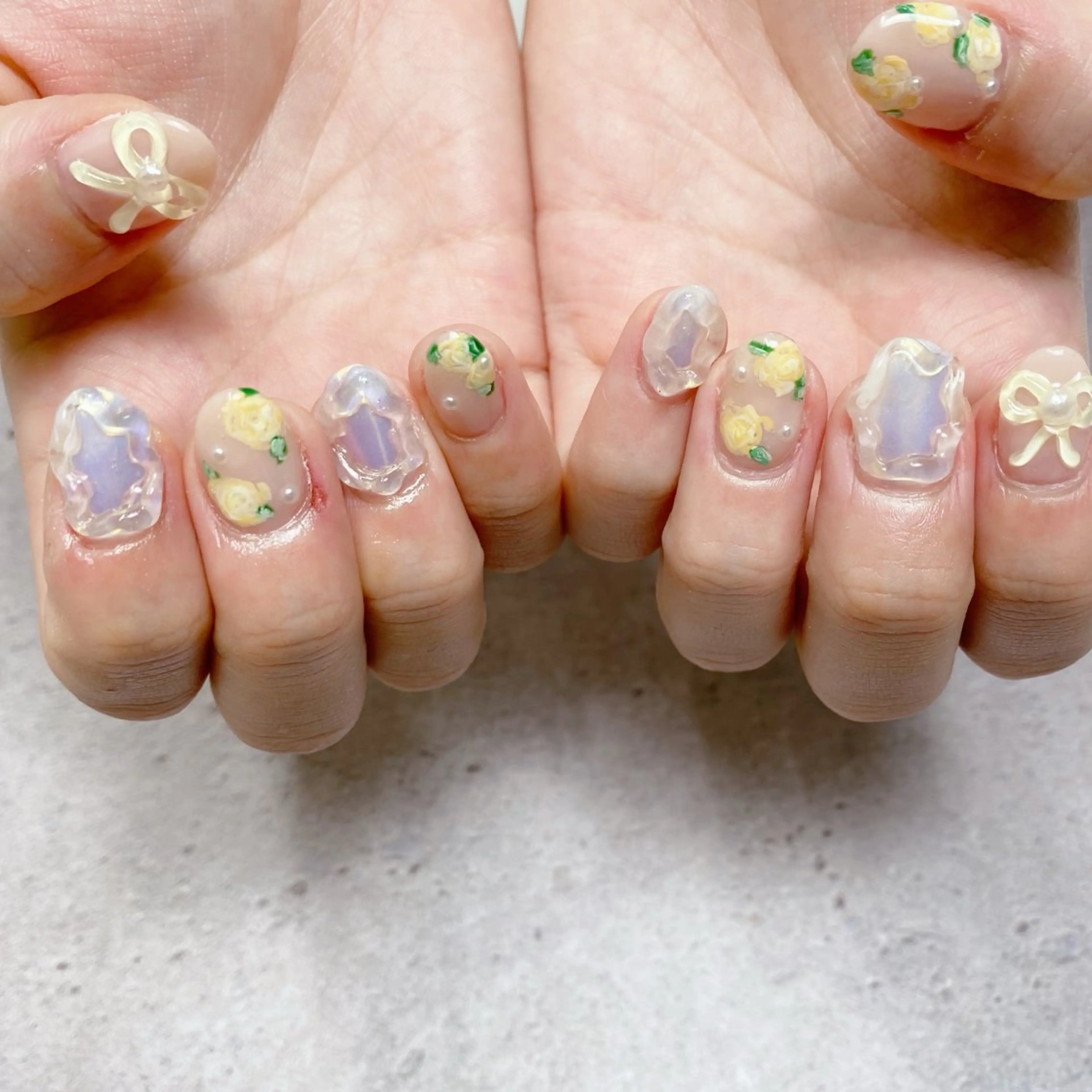 ネイル ハンドネイル フットネイル emma.nail kanakoのネイルデザイン