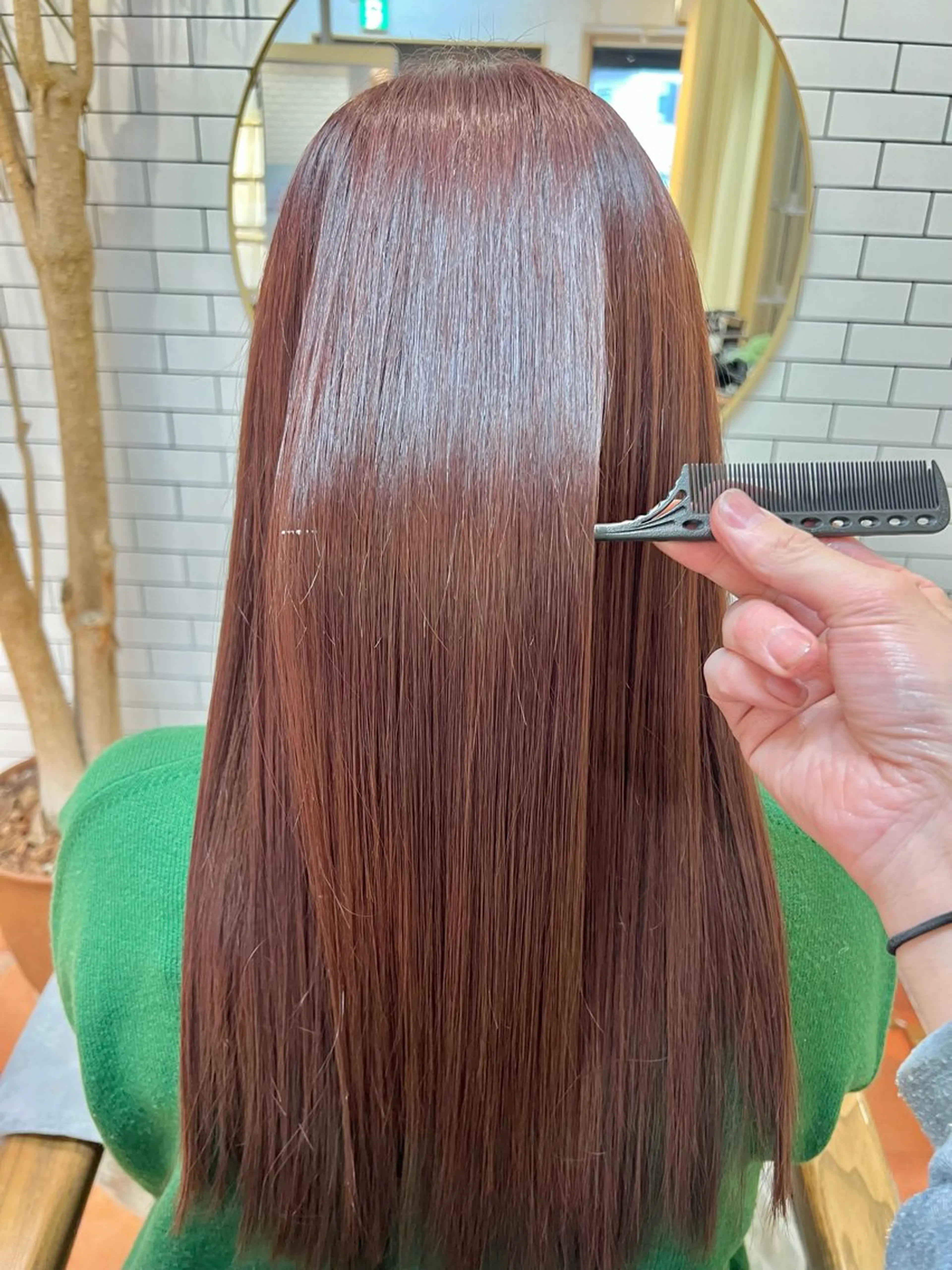 ロング カラー ヘアカラー トリートメント 石井 佑樹のヘアスタイル