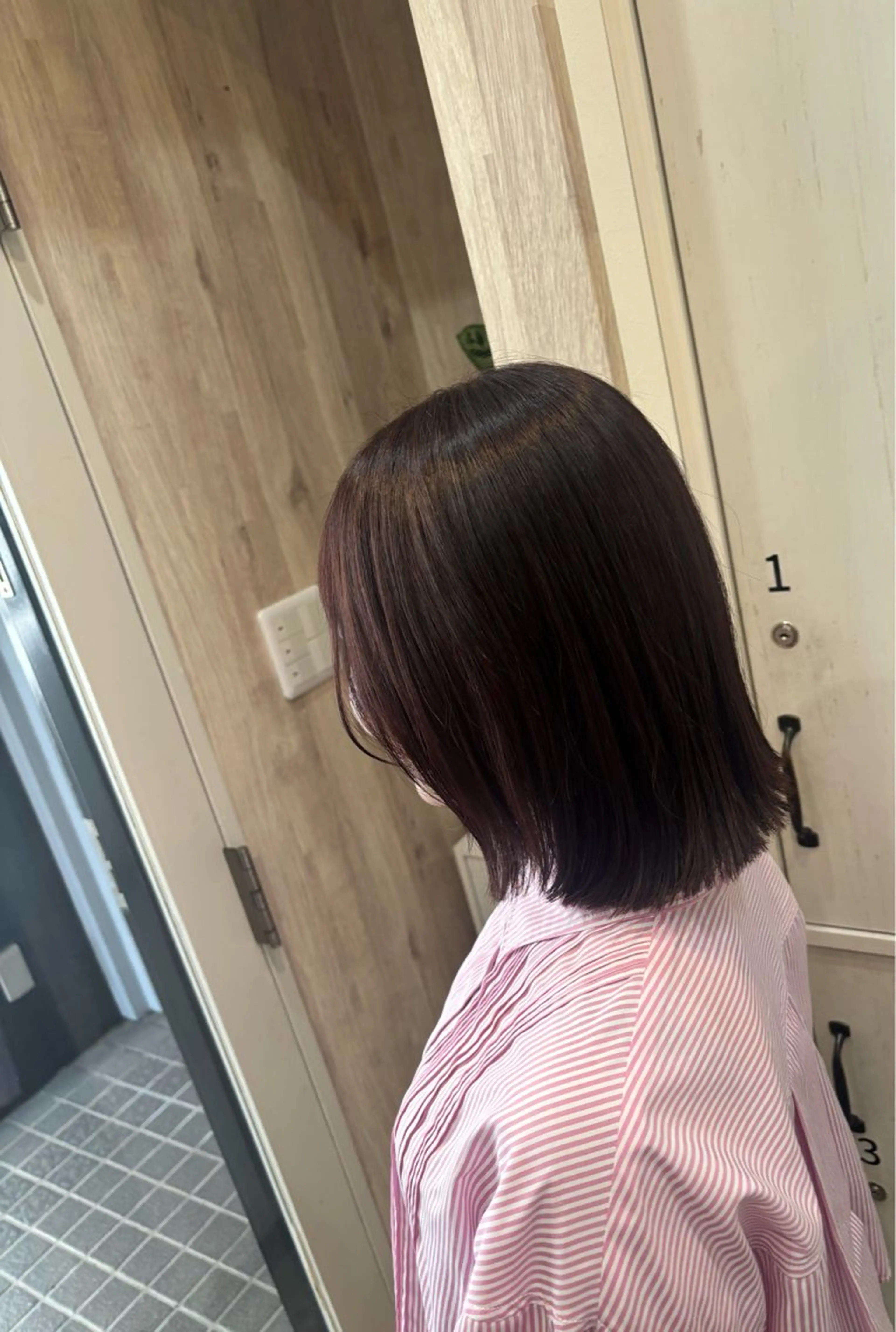 カラー 竹村 恵功代のヘアスタイル