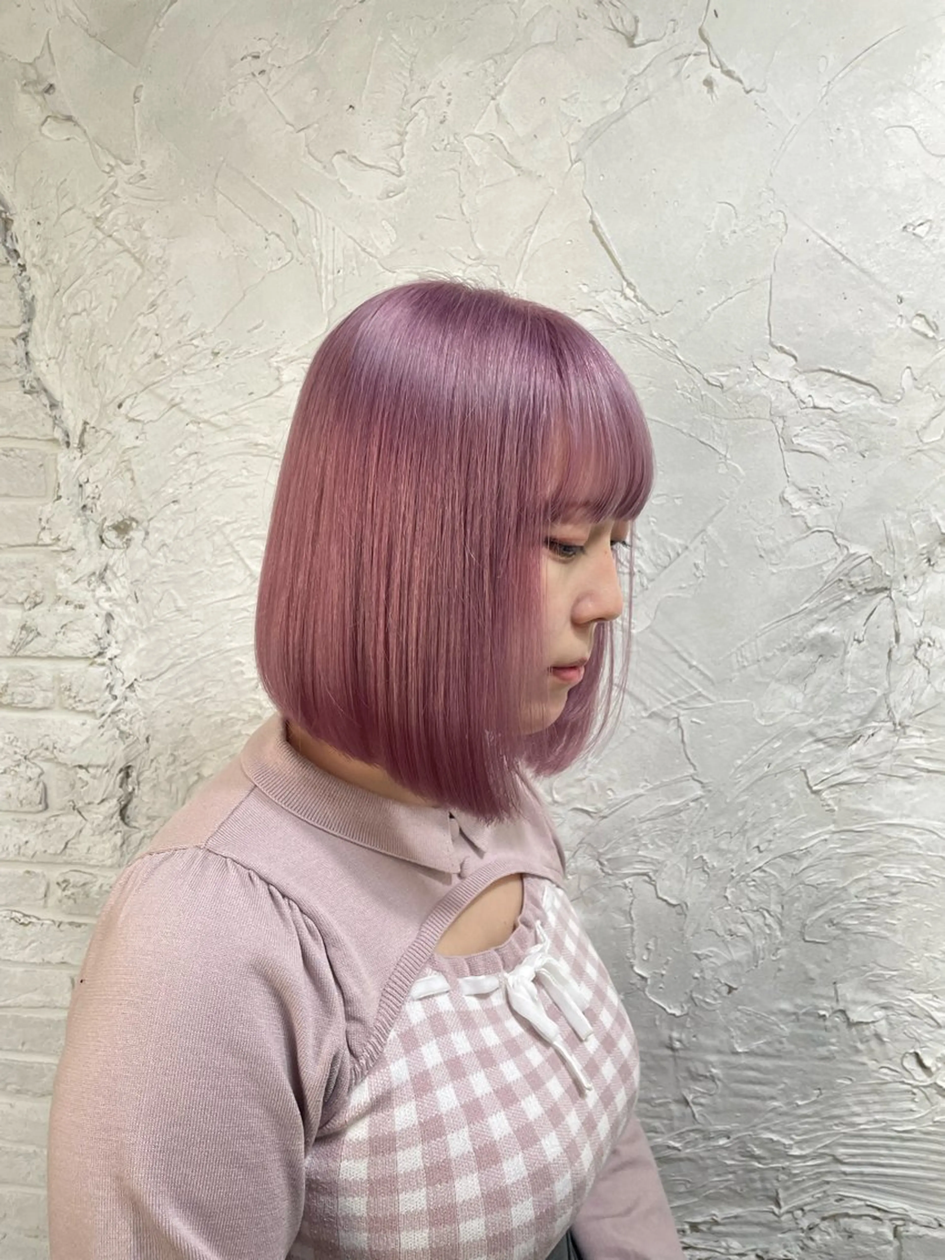 ミディアム ヘアカラー トリートメント girly/ヘア メイクMitsukiのヘアスタイル