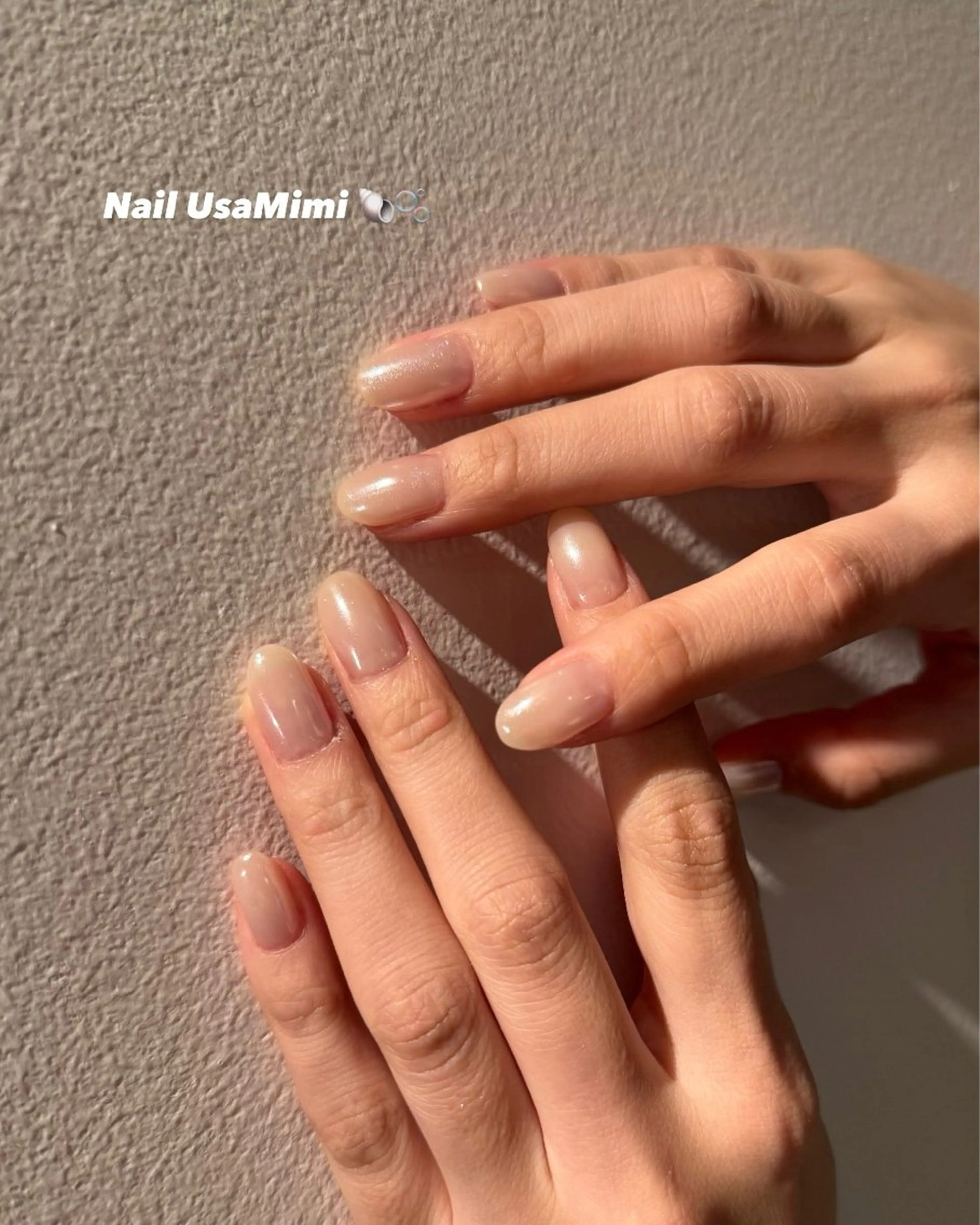 ネイル オーロラネイル ジェルネイル 氷ネイル・うるうるネイル 韓国ネイル マグネットネイル ハンドネイル 本町ネイルNail UsaMimiのネイルデザイン