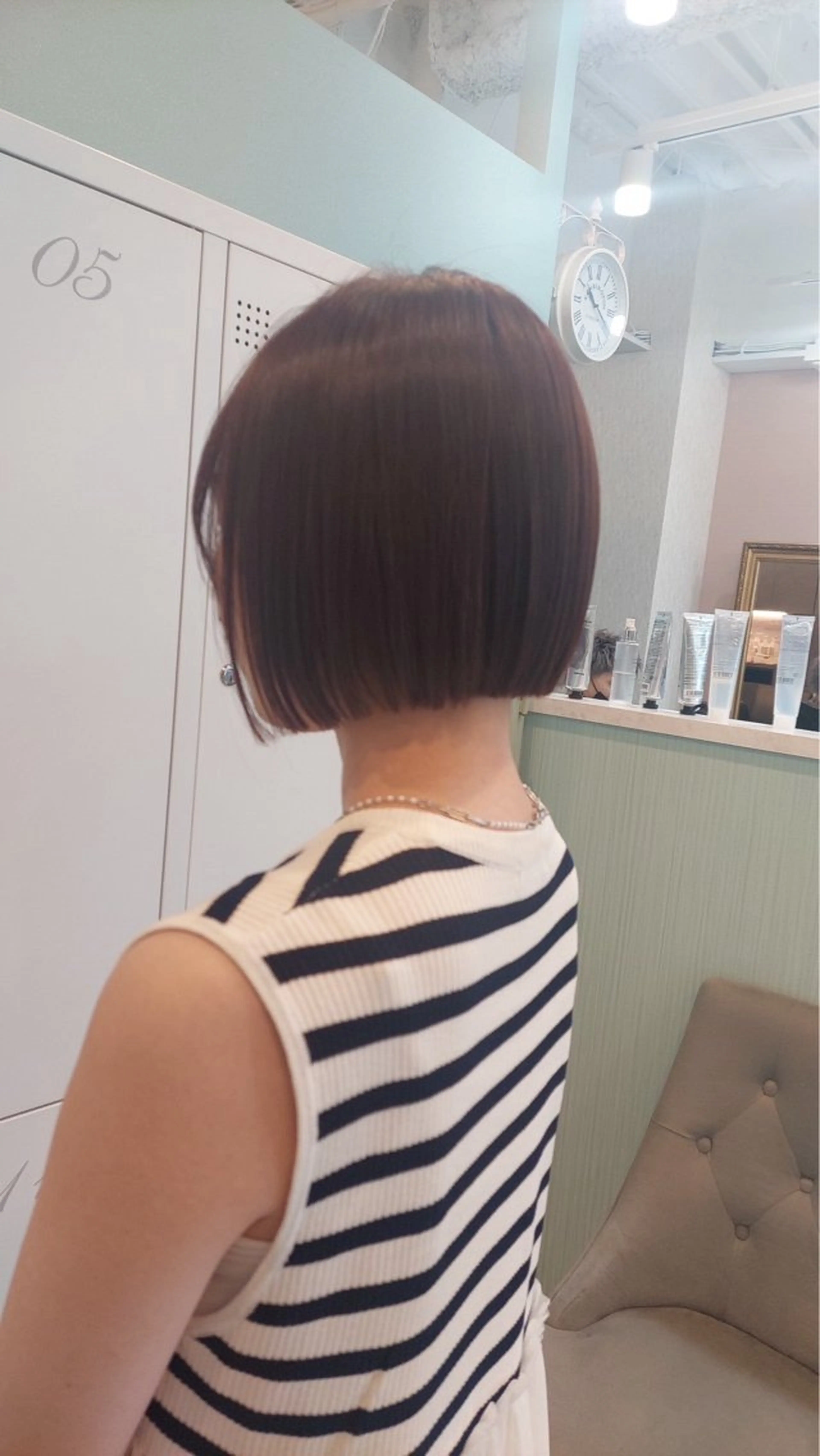 ショート カラー Agu hair 浅原 心のヘアスタイル