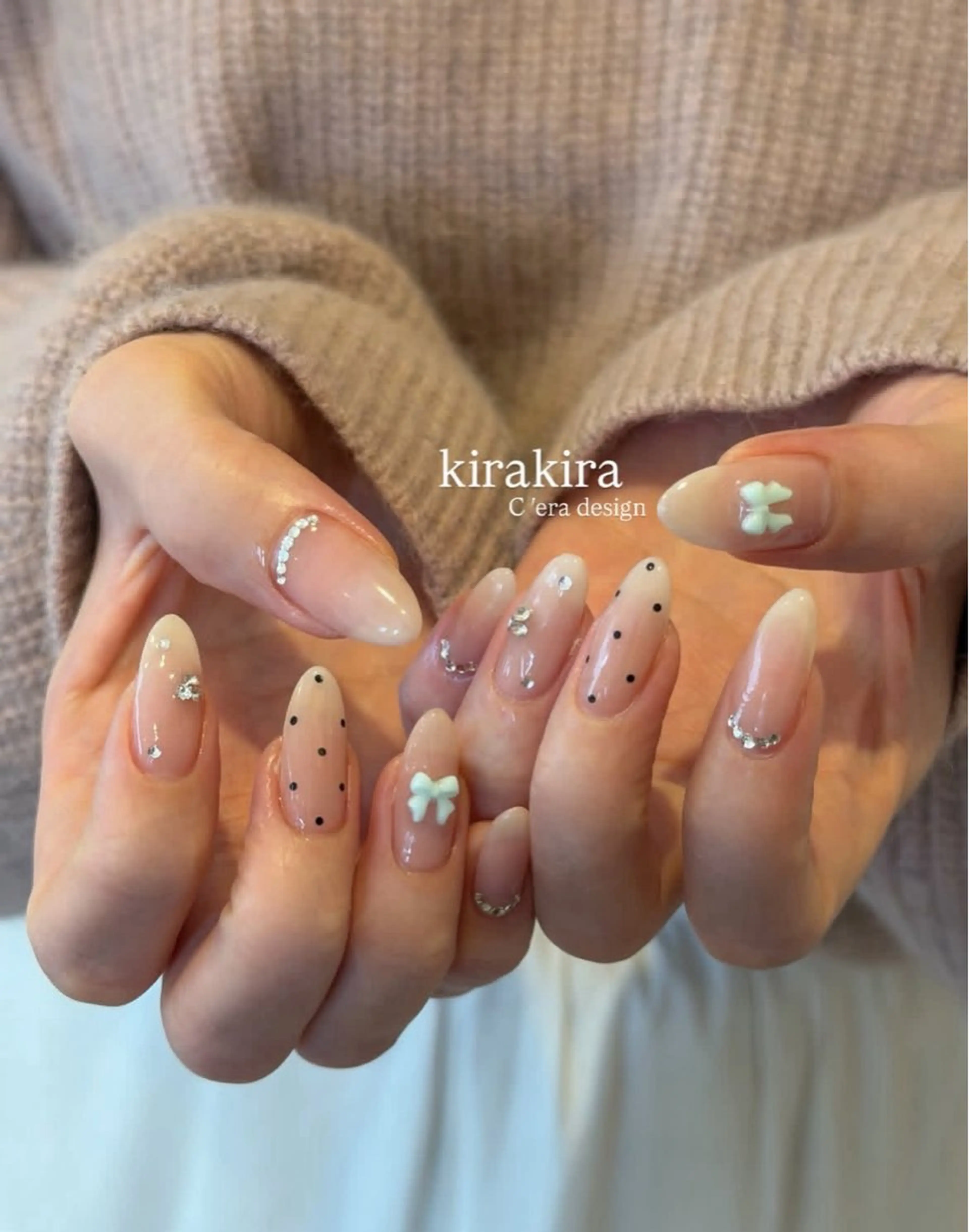 ネイル ハンドネイル 🫧 はる🩵のネイルデザイン