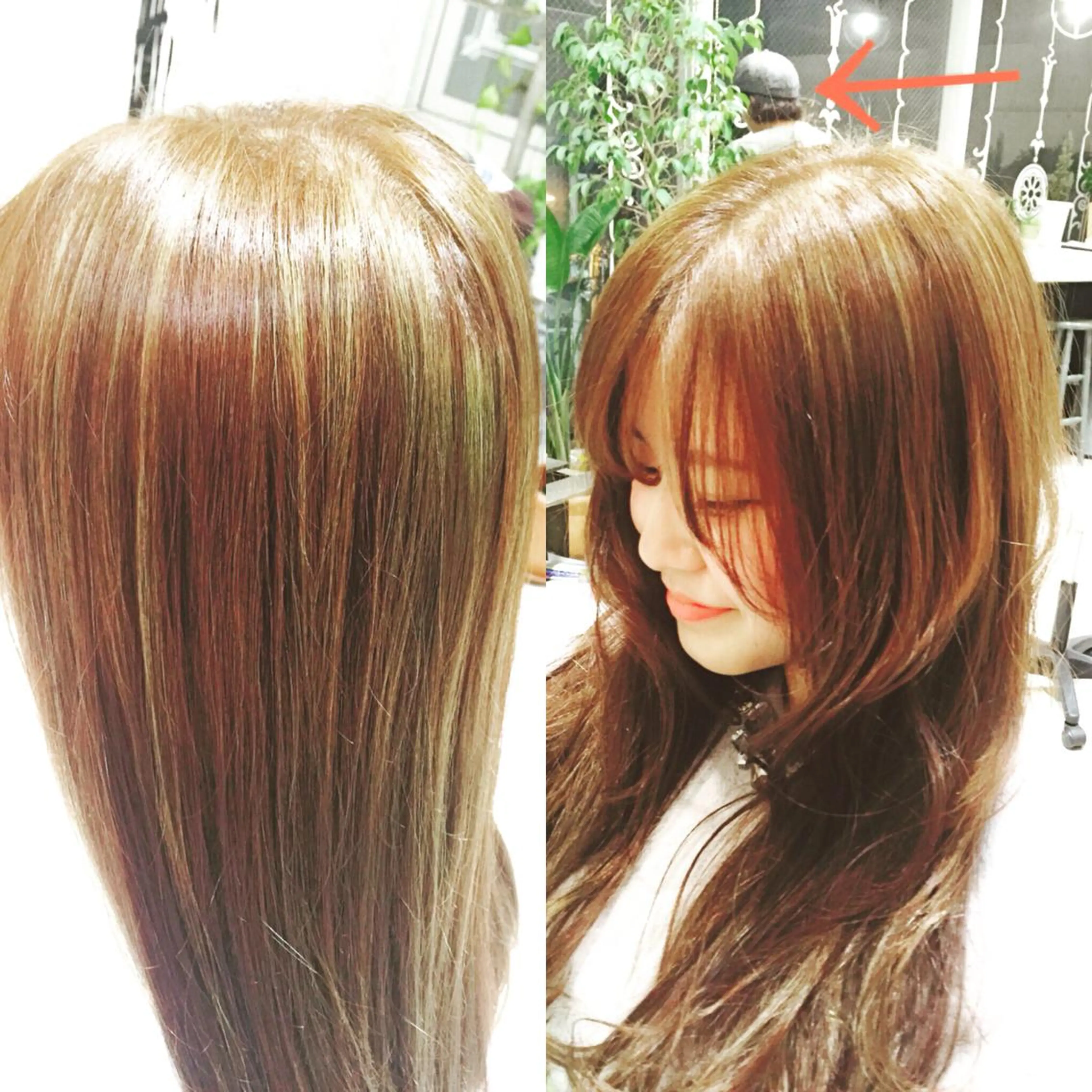 ロング カラー アッシュ ハイライトカラー ハイライト メンズ指名多数!! SiLO 田島のヘアスタイル