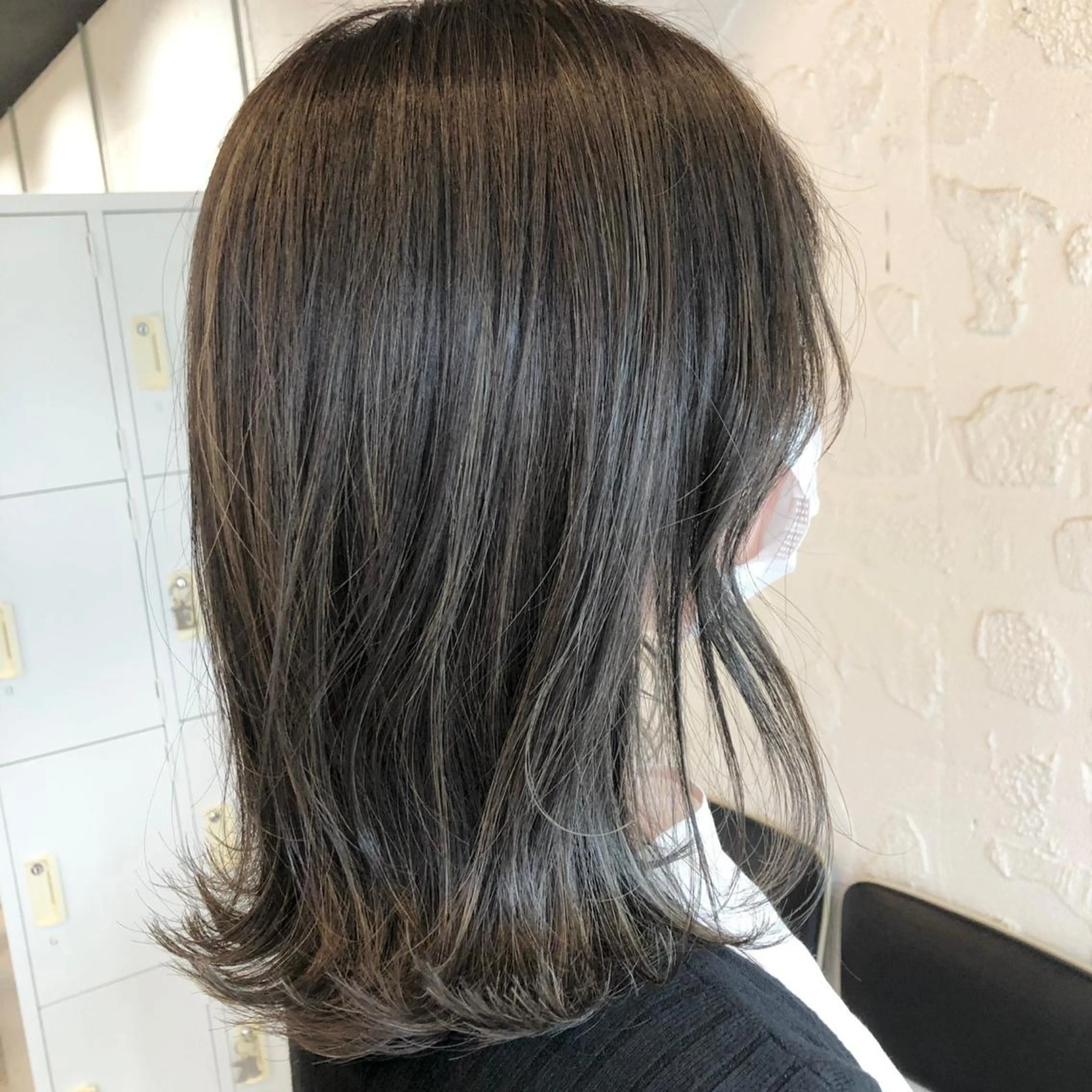 セミロング ♱地雷カラー♱ウルフ ♱ 藍衣 ♱のヘアスタイル