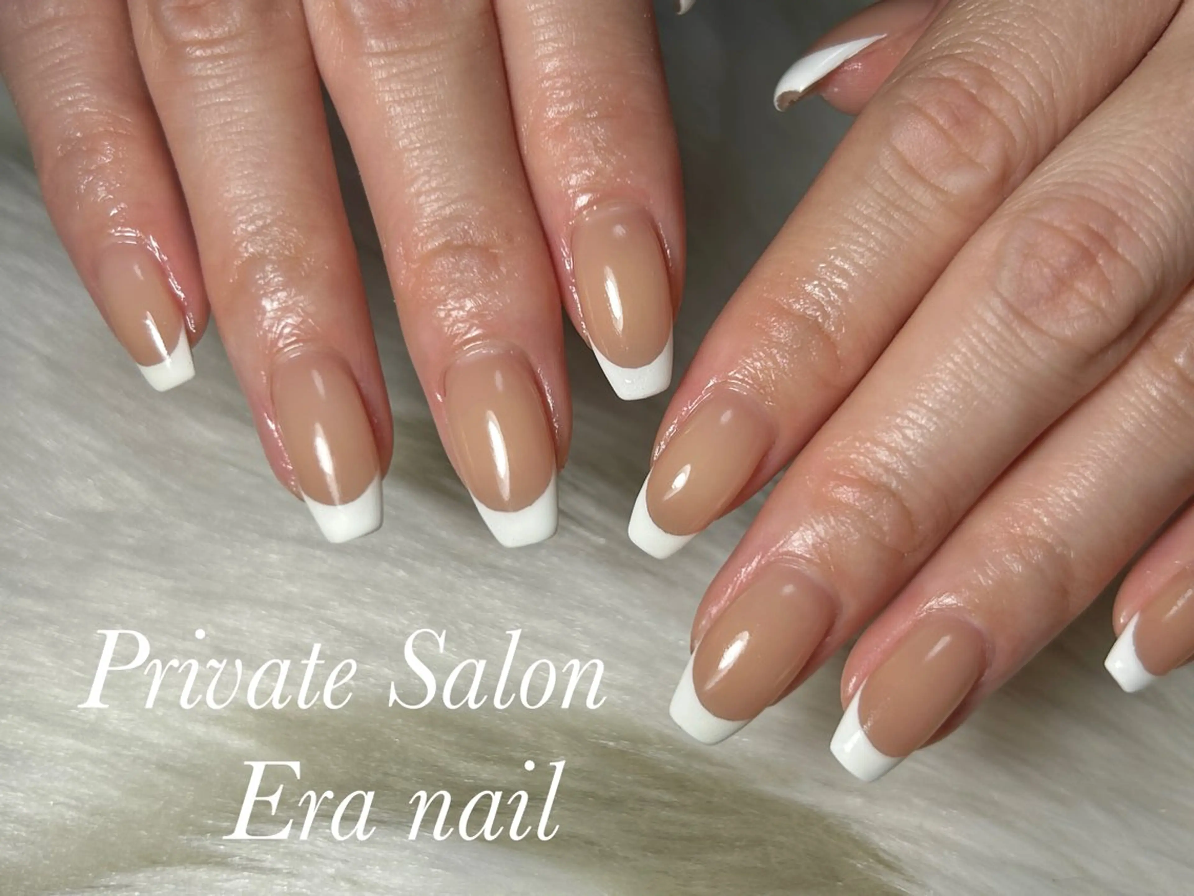 ネイル フレンチネイル ハンドネイル Era nailのネイルデザイン