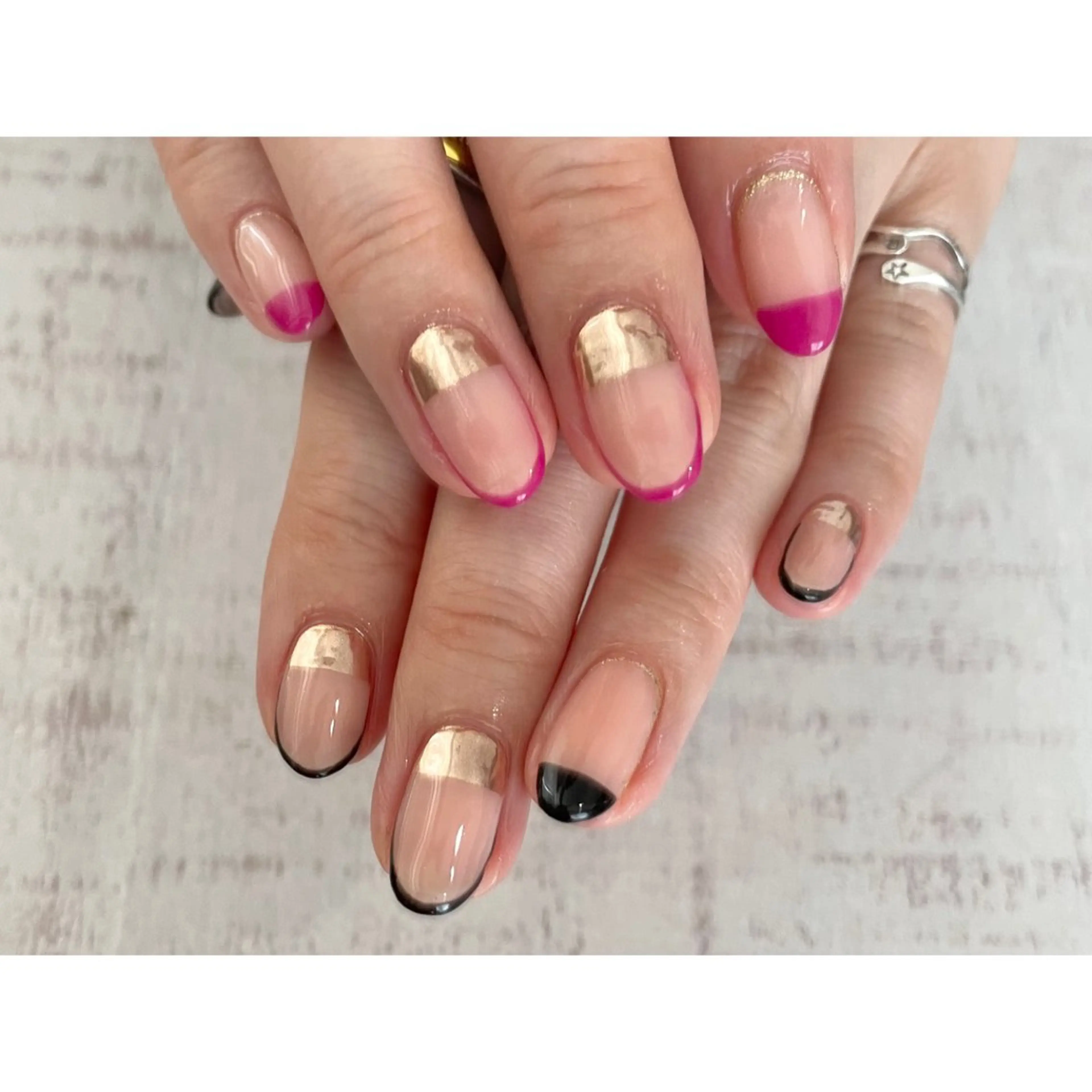 ネイル 𖡼 yumenoのネイルデザイン