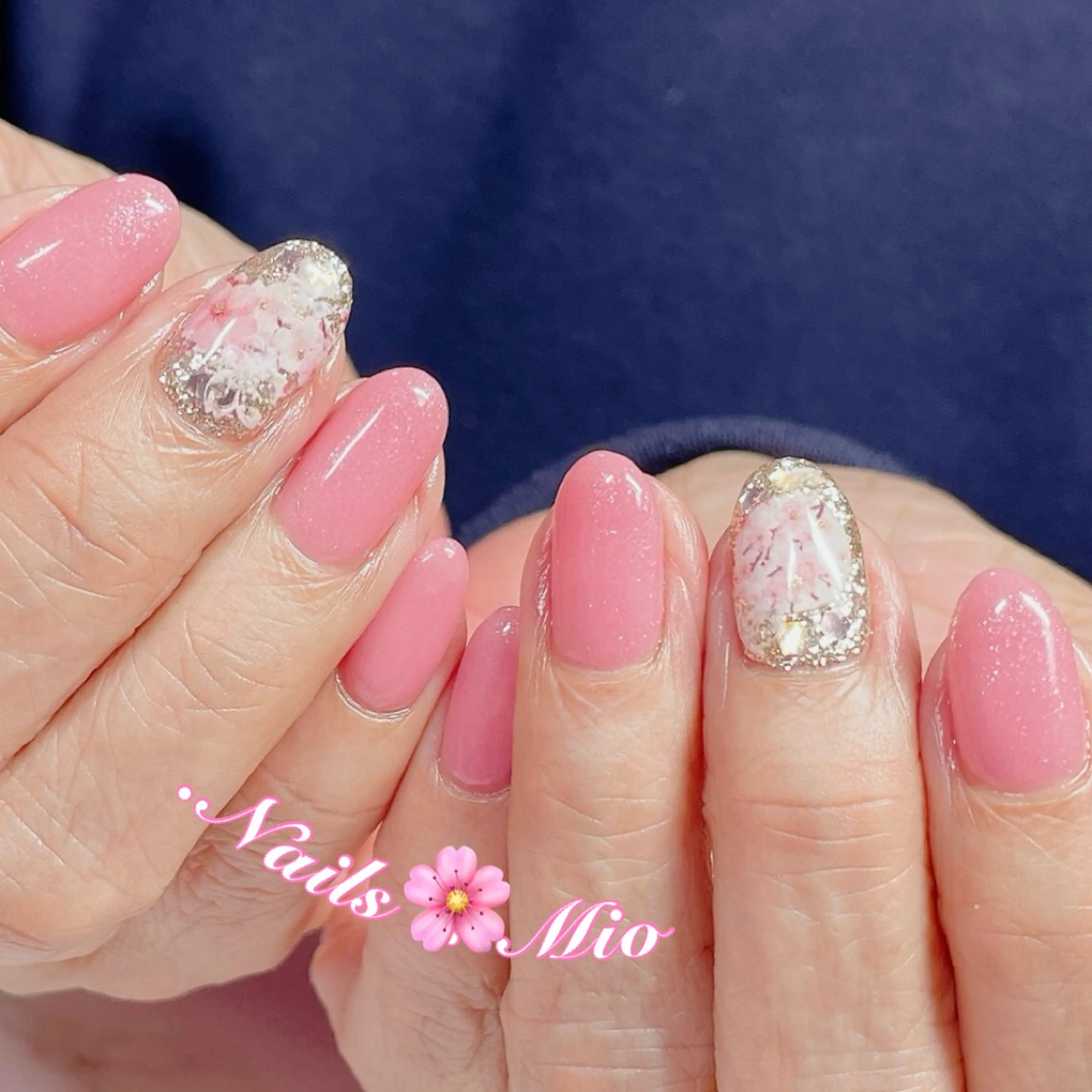 ネイル アートネイル ジェルネイル ワンカラーネイル .Nails Mio 赤羽西ネイルサロンのネイルデザイン