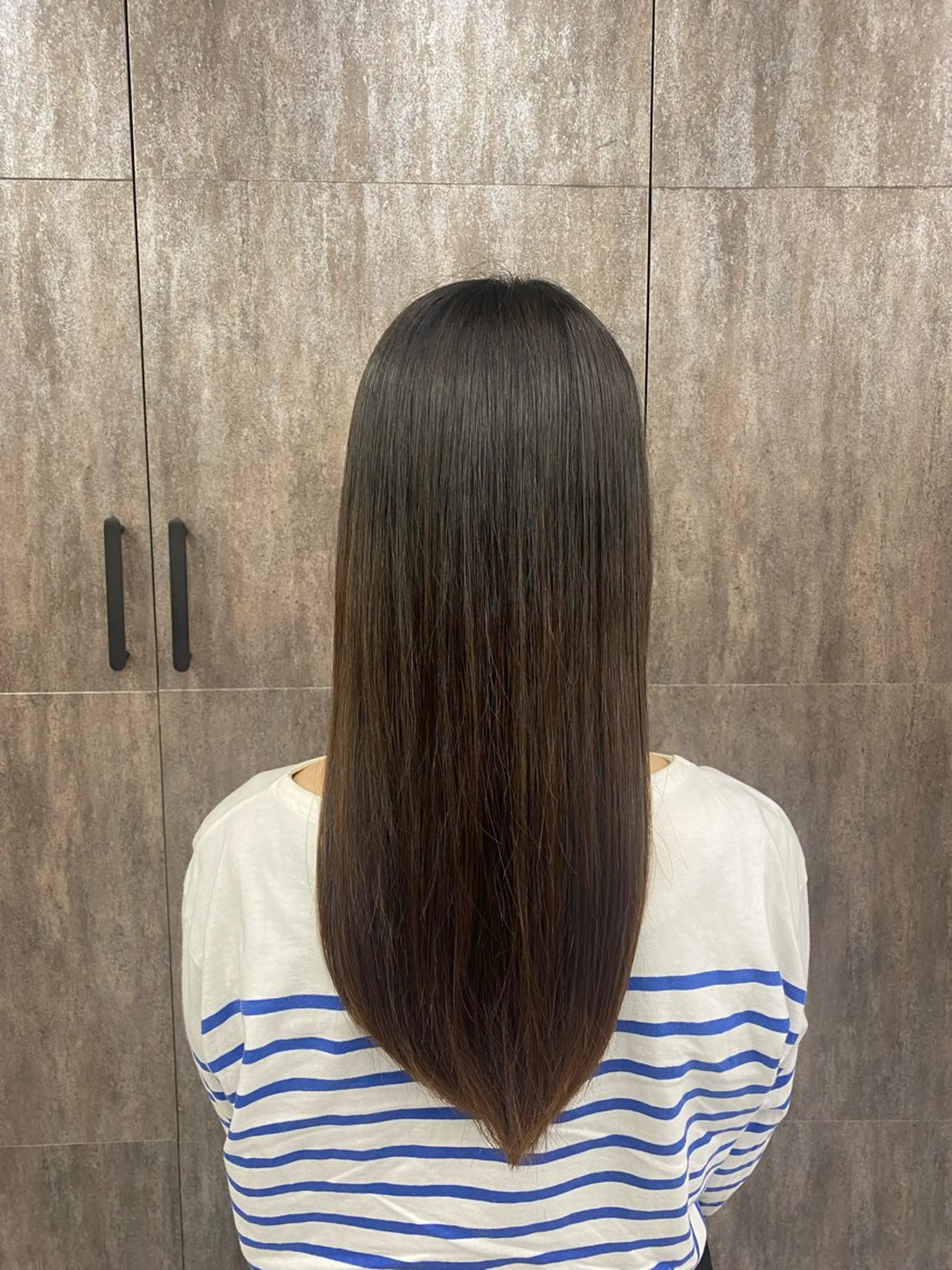 セミロング 中嶋 ほの香のヘアスタイル