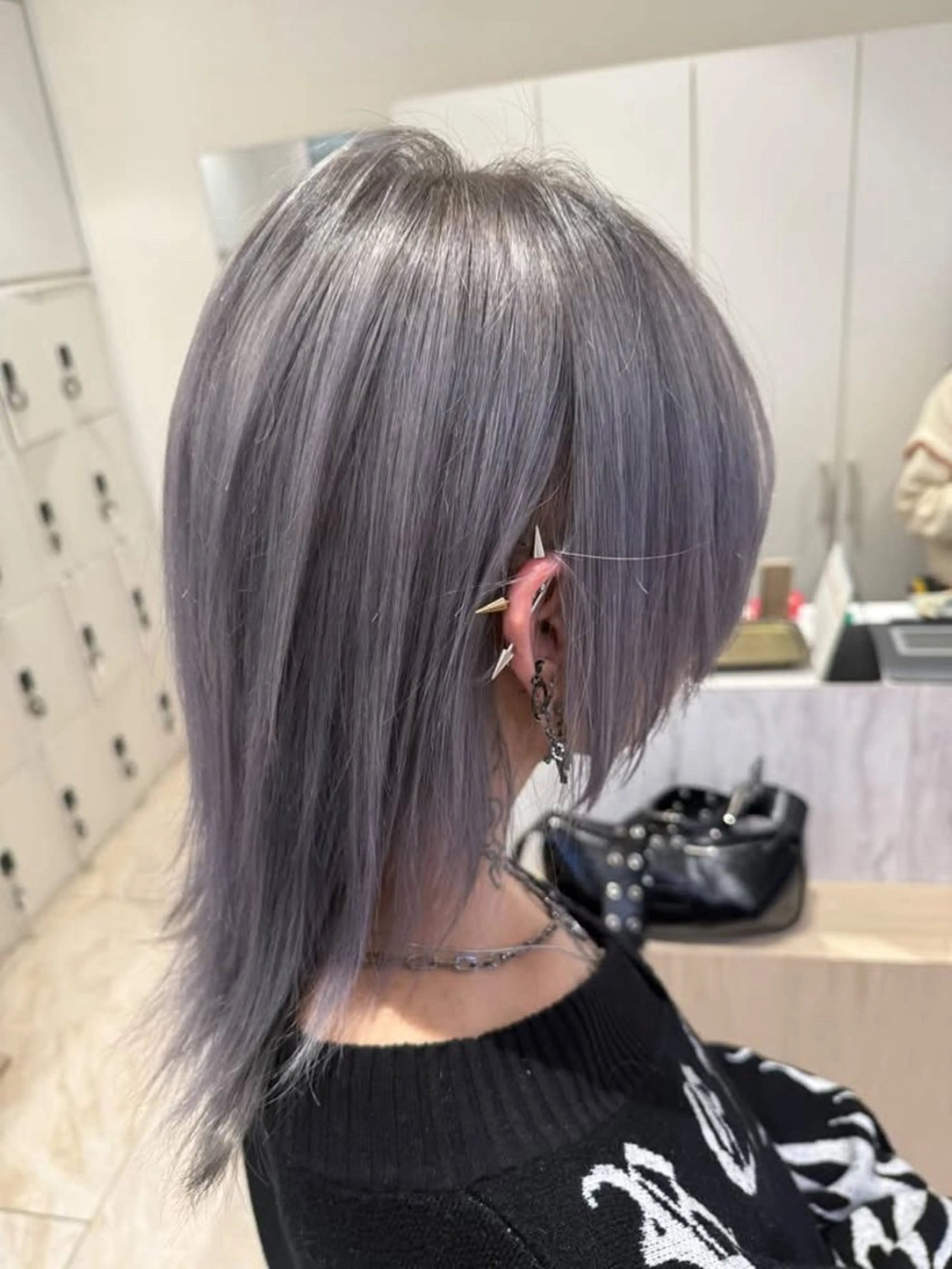 カラー メンズ メンズブリーチ ブリーチ 💜💫カラー特化/ ハイトーン💫💜のヘアスタイル