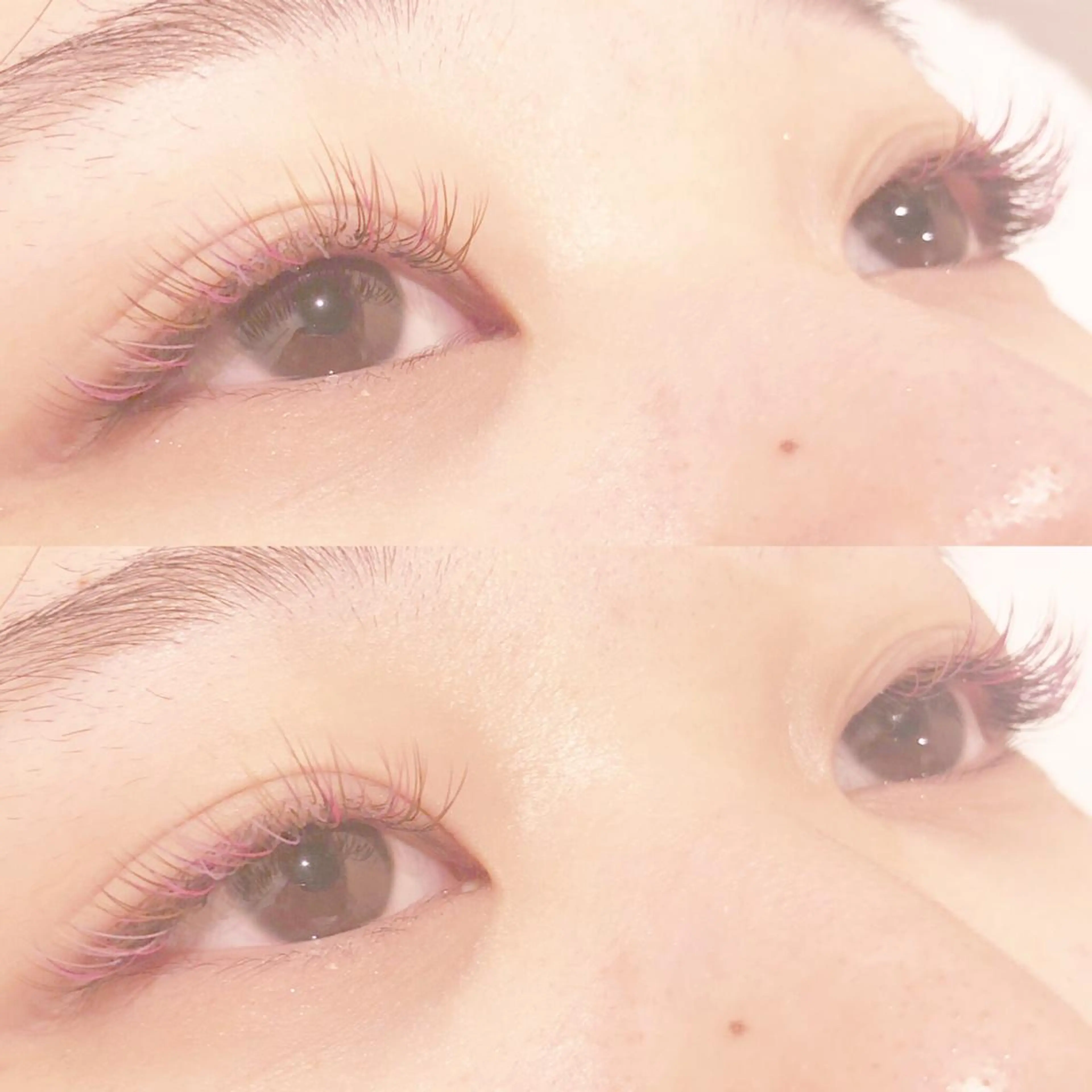 マツエク・マツパ カラーマツエク キュート ビューティー ホスピタルのマツエク・マツパデザイン