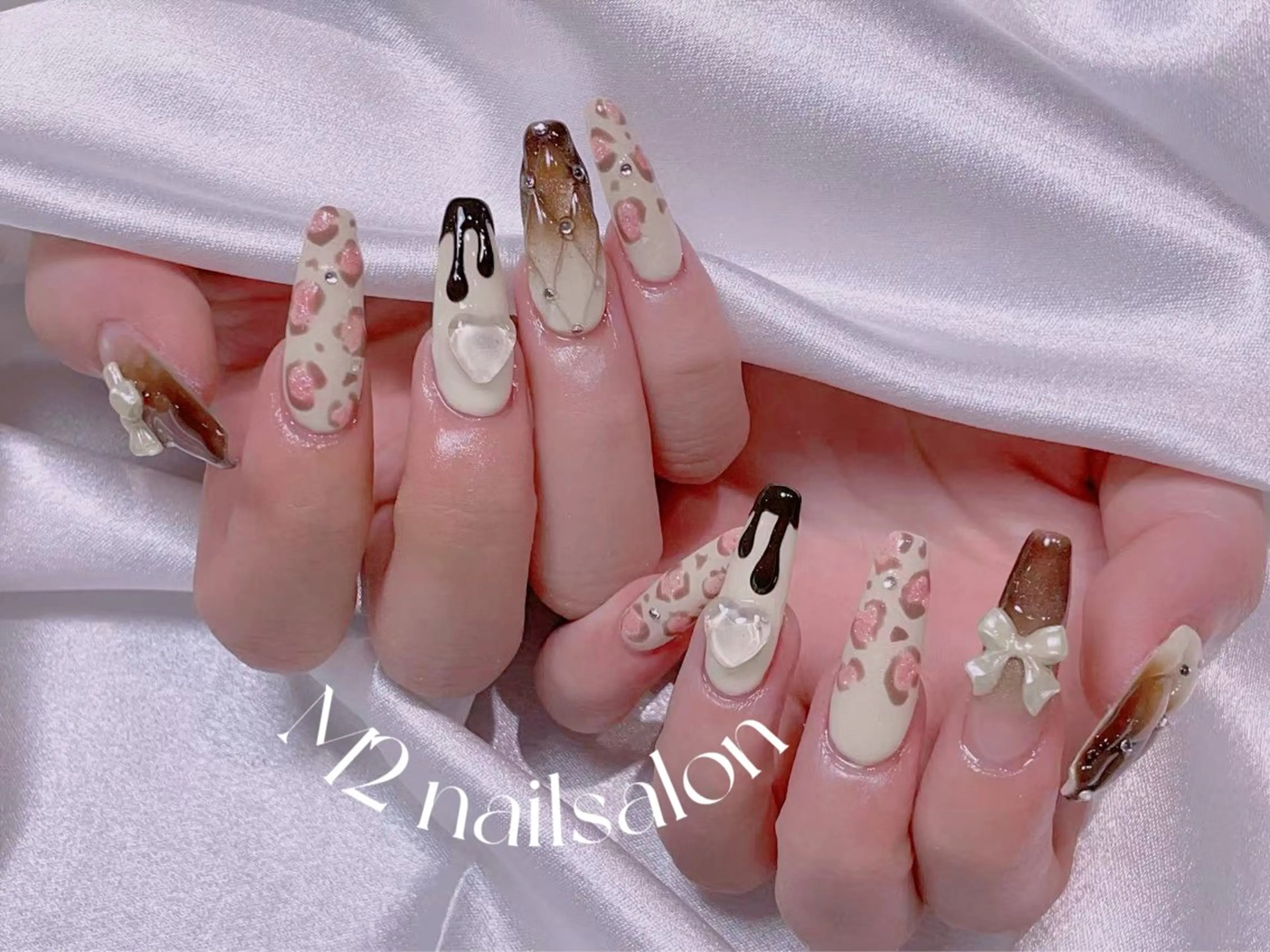 ネイル 長さだし専門店 M2　rikaのネイルデザイン