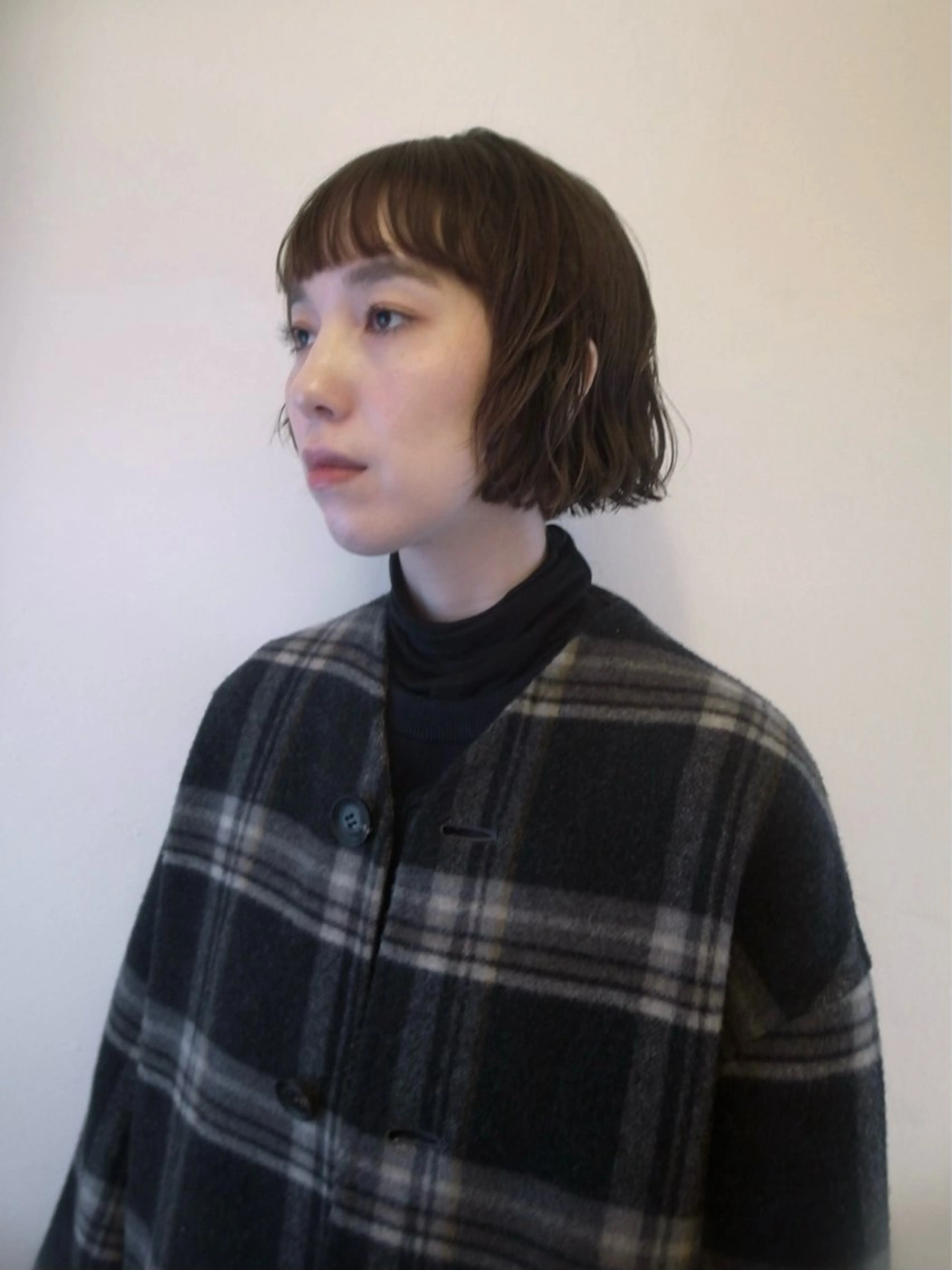 ショート パーマ くせ毛 maki @pullnocのヘアスタイル