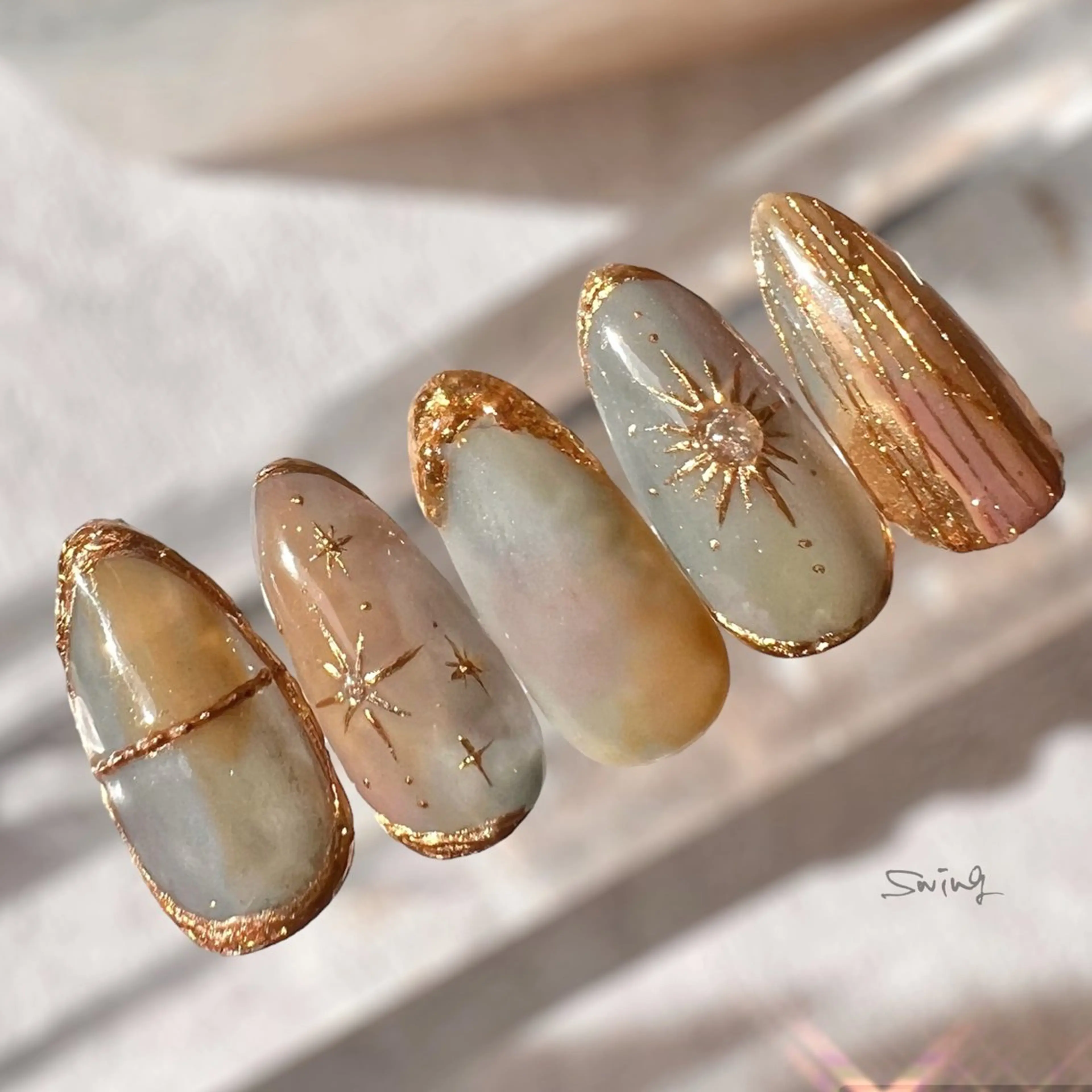 ネイル アートネイル SWING Nail Salon所属・Yoshida Takakoのネイルデザイン