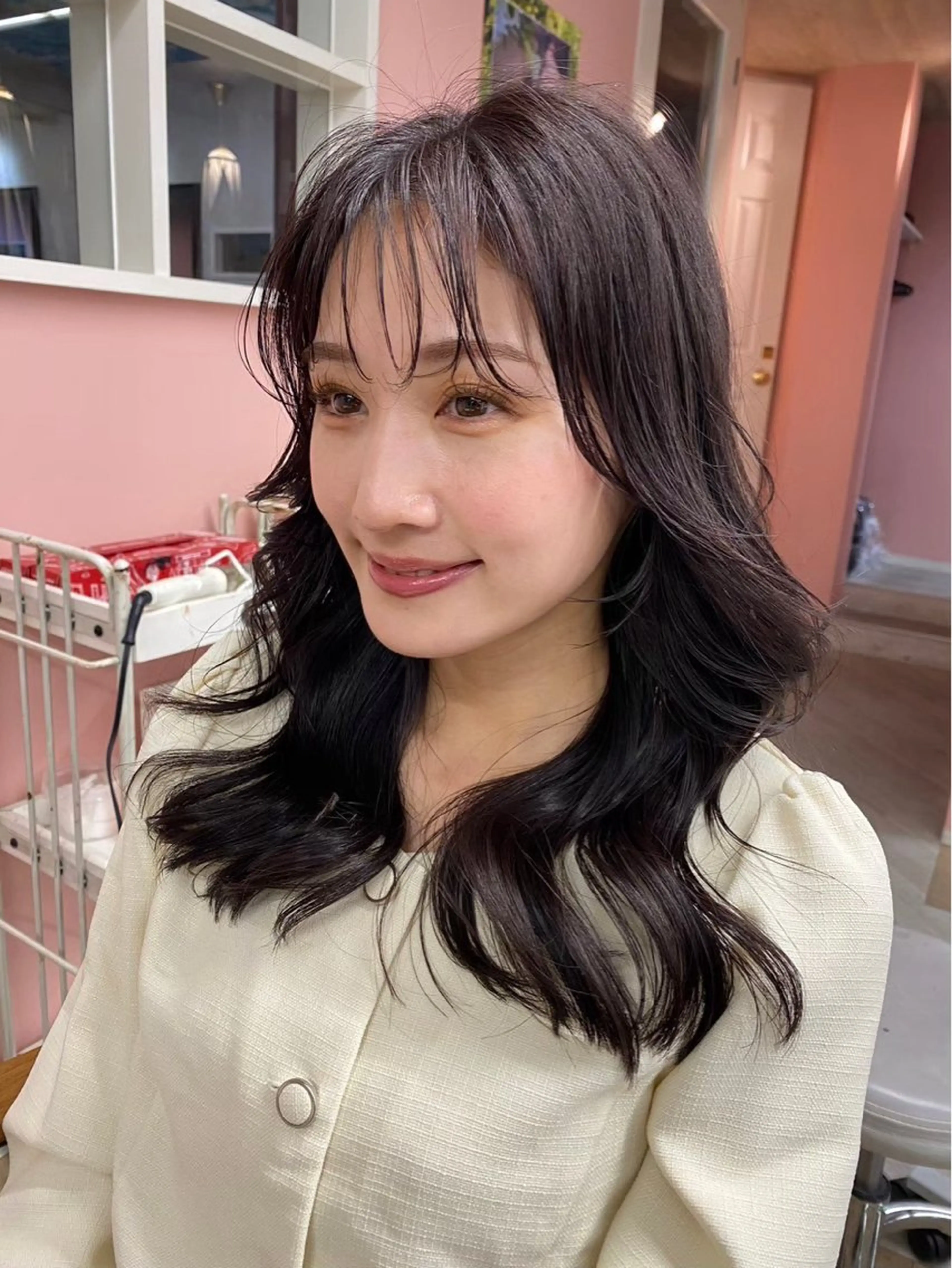 セミロング 🎖️No1.高評価 ✨髪質改善/水素ケアのヘアスタイル
