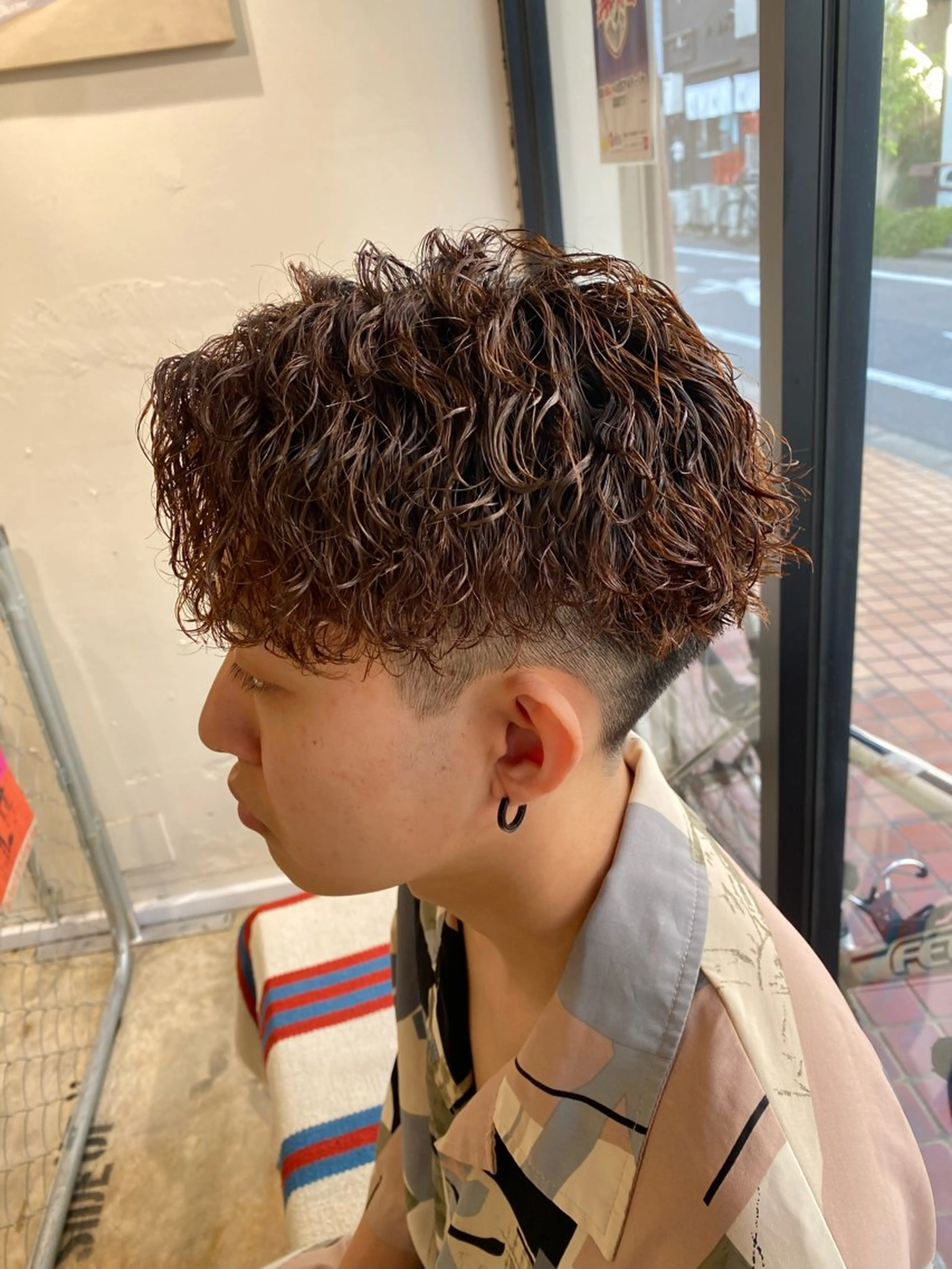 パーマ メンズ フェザーパーマ メンズパーマ スパイキーショート メンズツイストパーマ 波巻きパーマ カット パーマ トリートメント 🌴パーマオタク🌴 長谷川 諒佑🌈のヘアスタイル