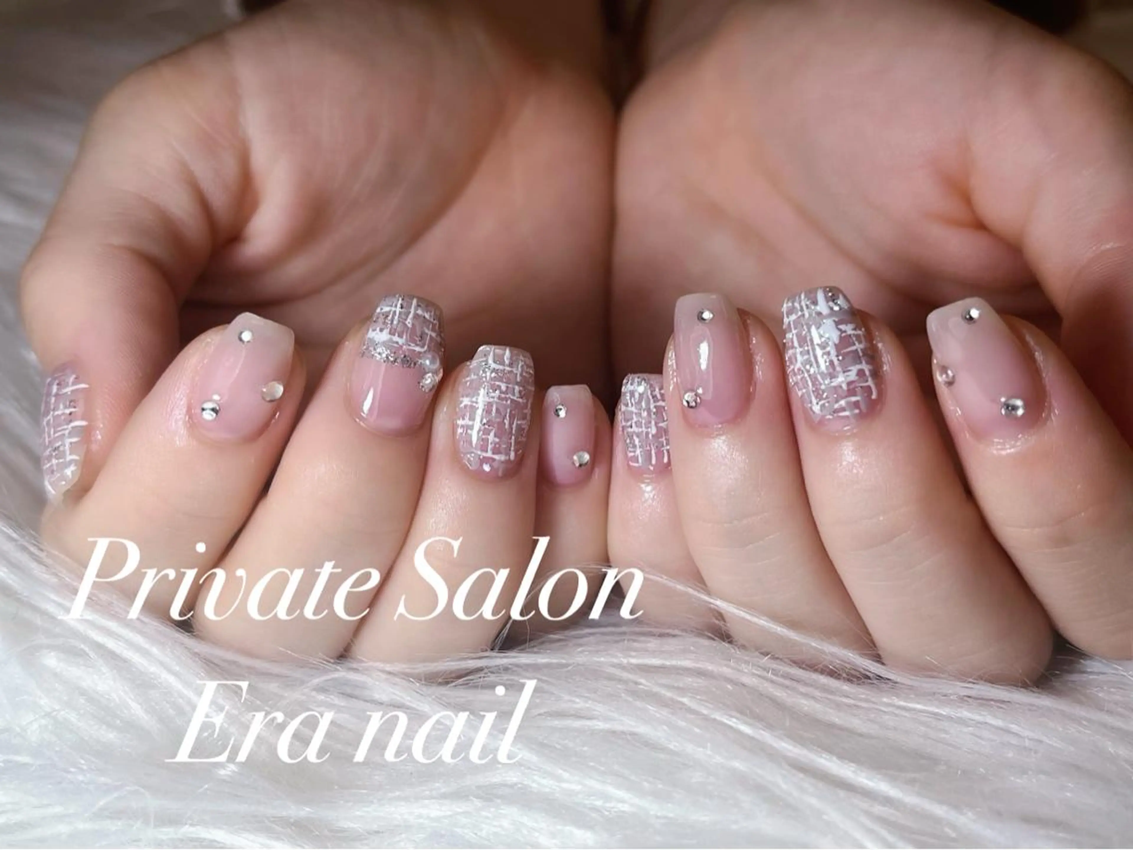 ネイル ツイードネイル Era nailのネイルデザイン