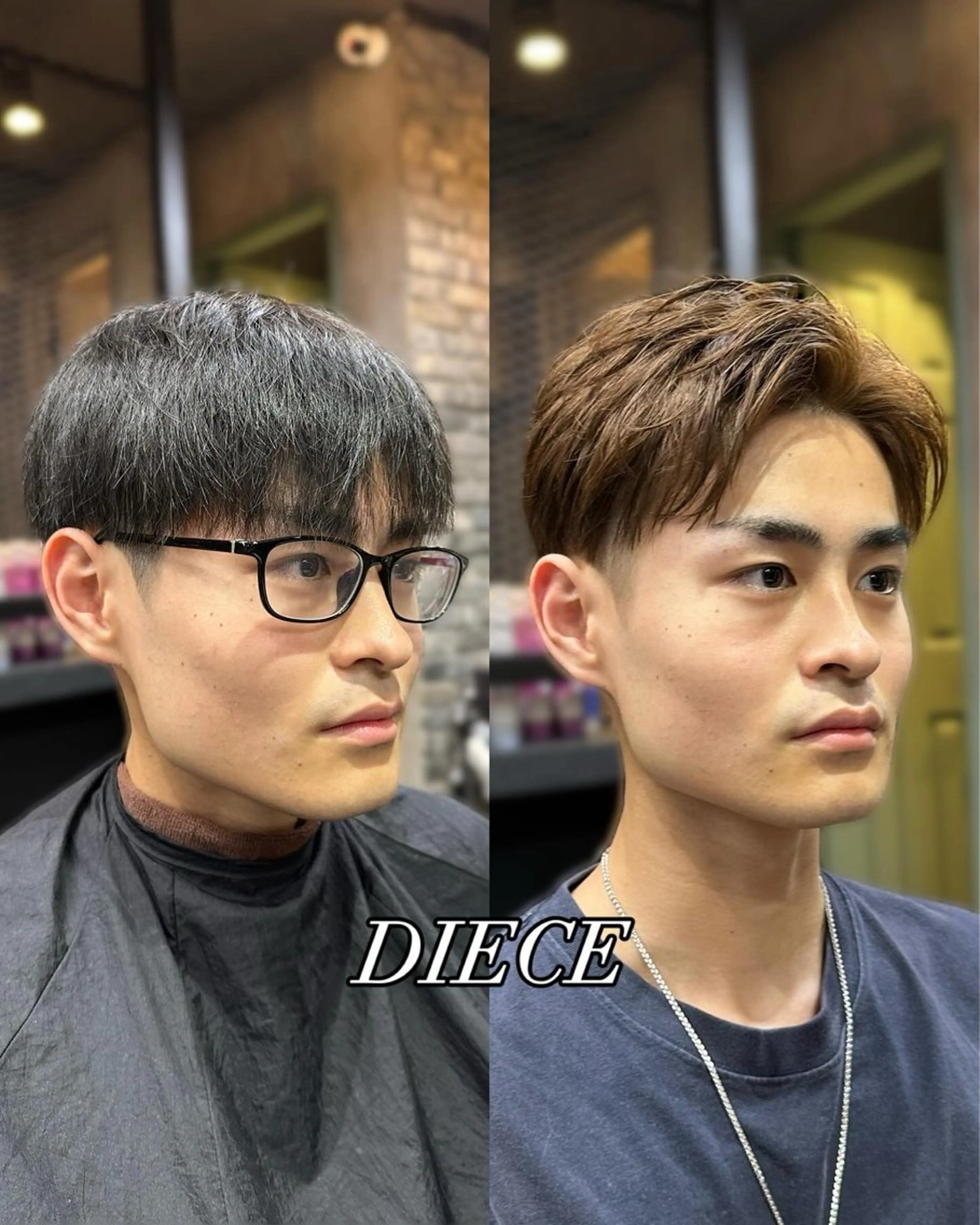 カラー メンズ ヘアカラー DIECE所属・メンズ特化 ⚡️ナツキ⚡️のヘアスタイル