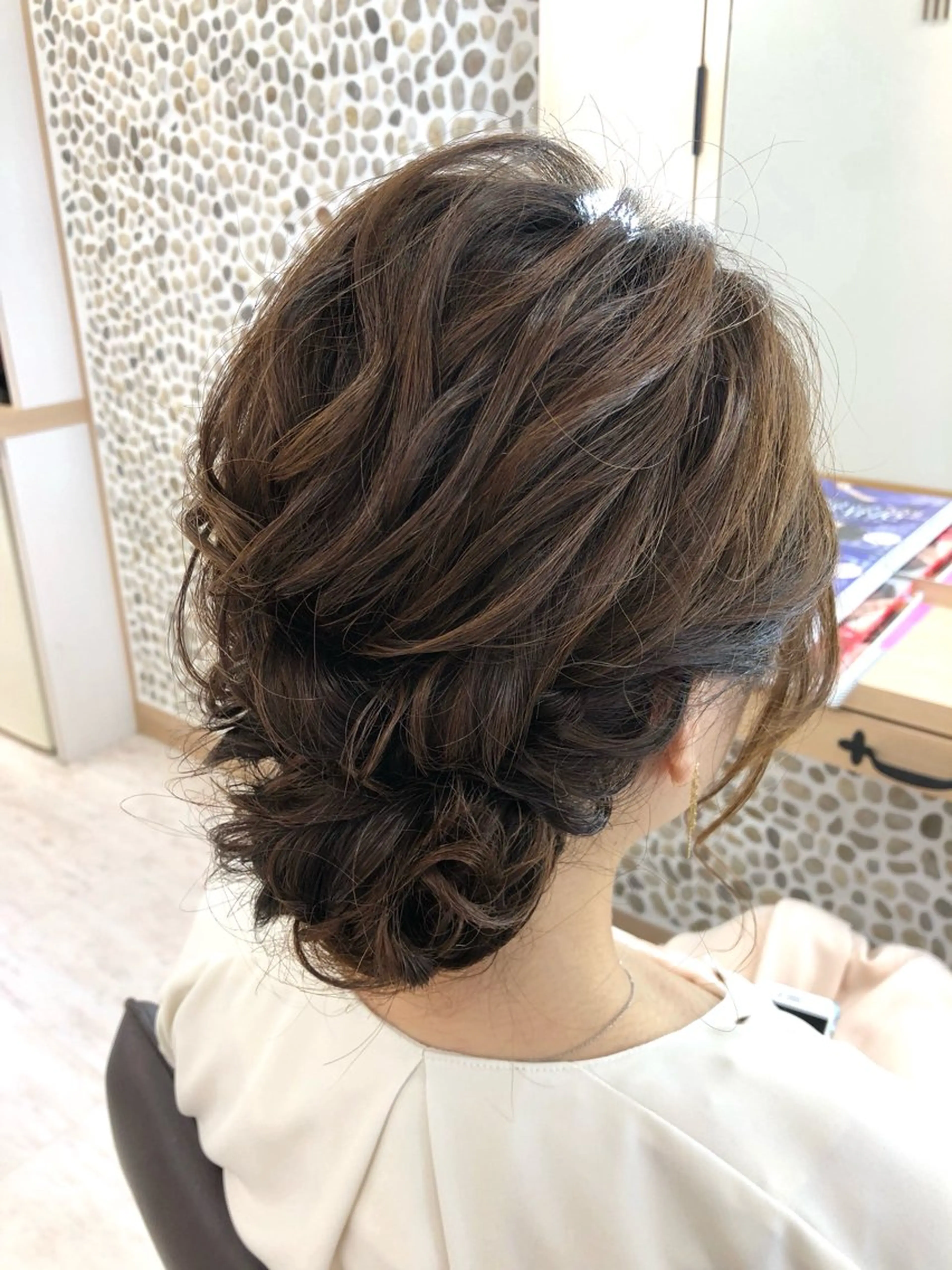 ヘアアレンジ 藤江 梨奈のヘアスタイル