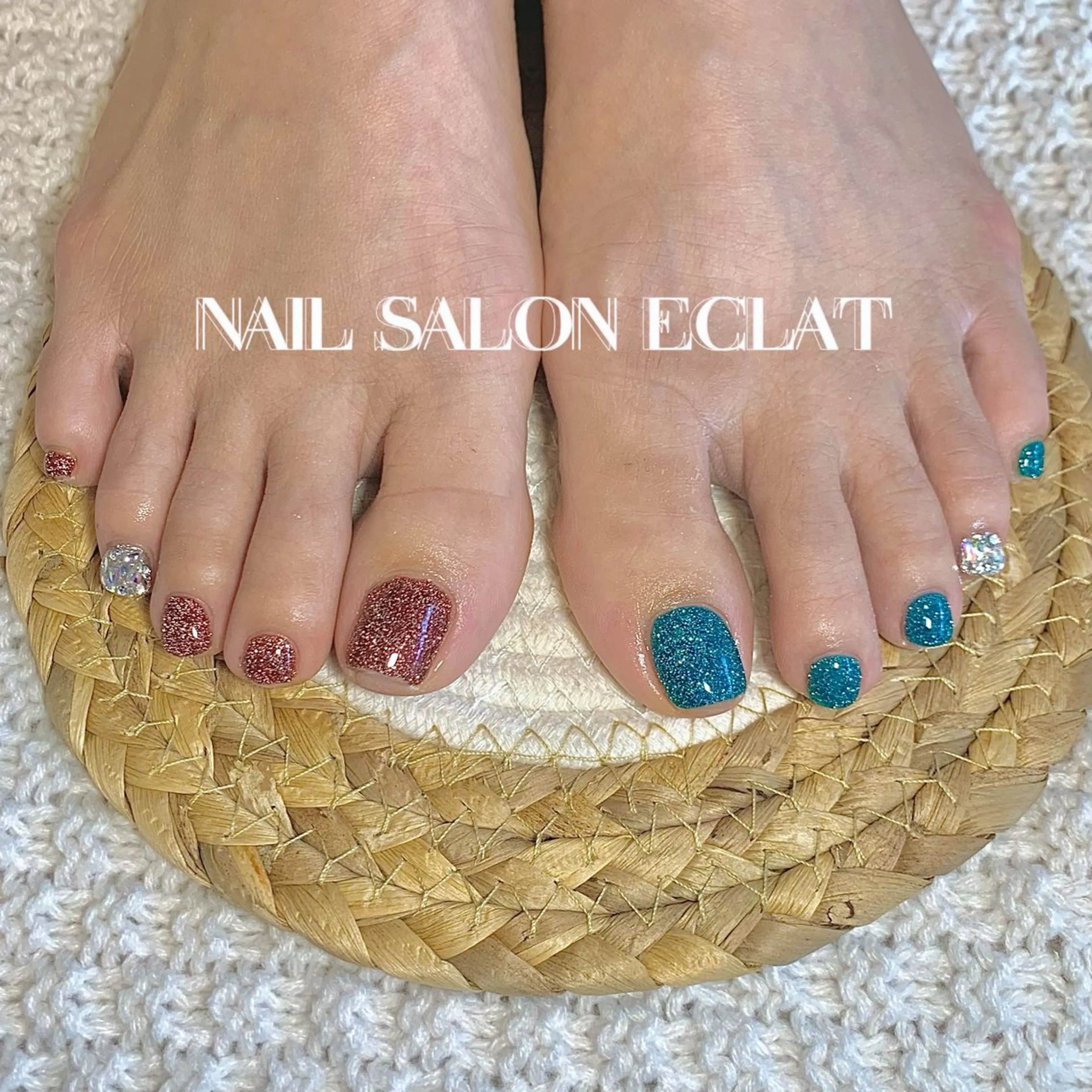 【フット】足先美人ワンカラー(フットバス付き)の写真