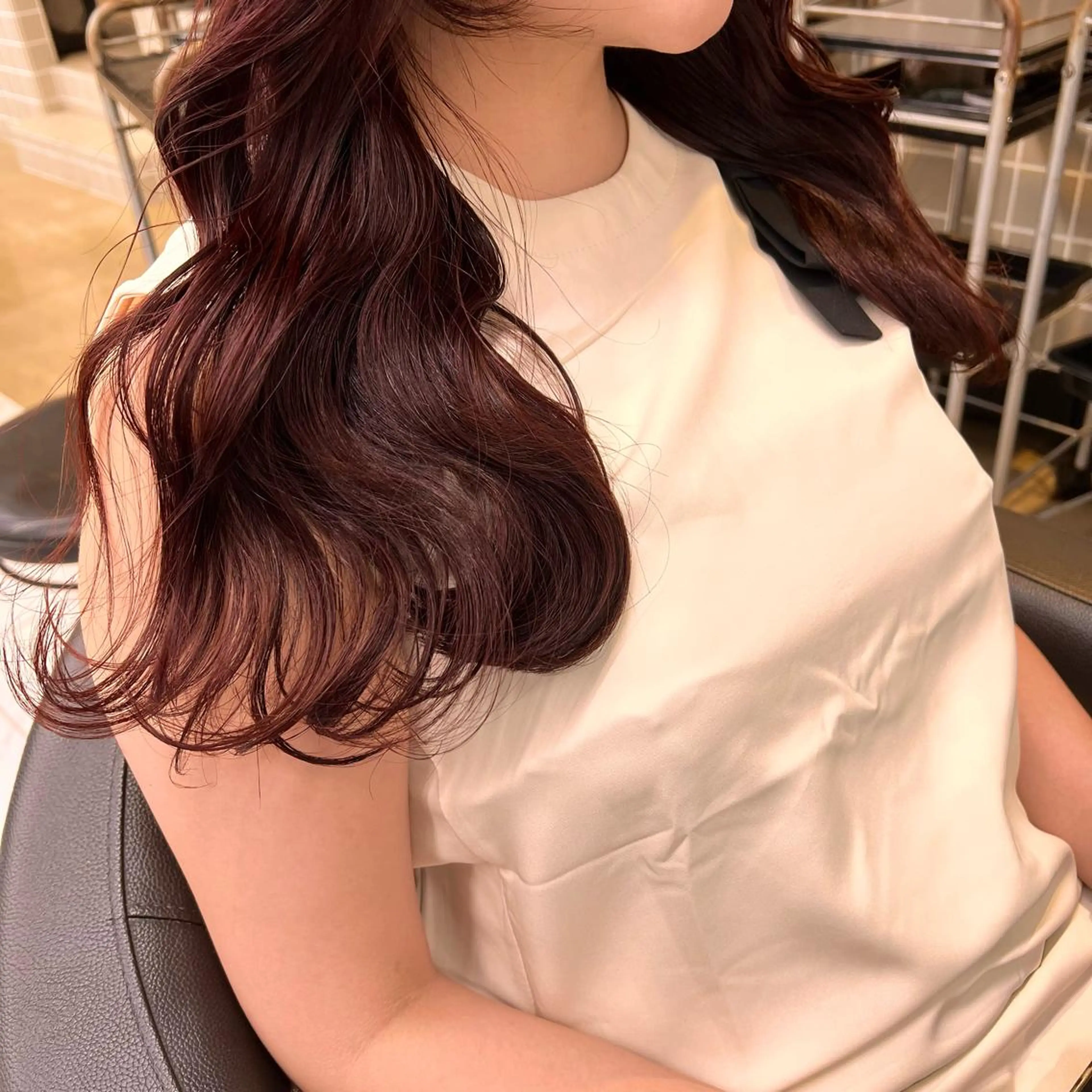 ミディアム 💖札幌カラー 指名No.1💖玲奈のヘアスタイル