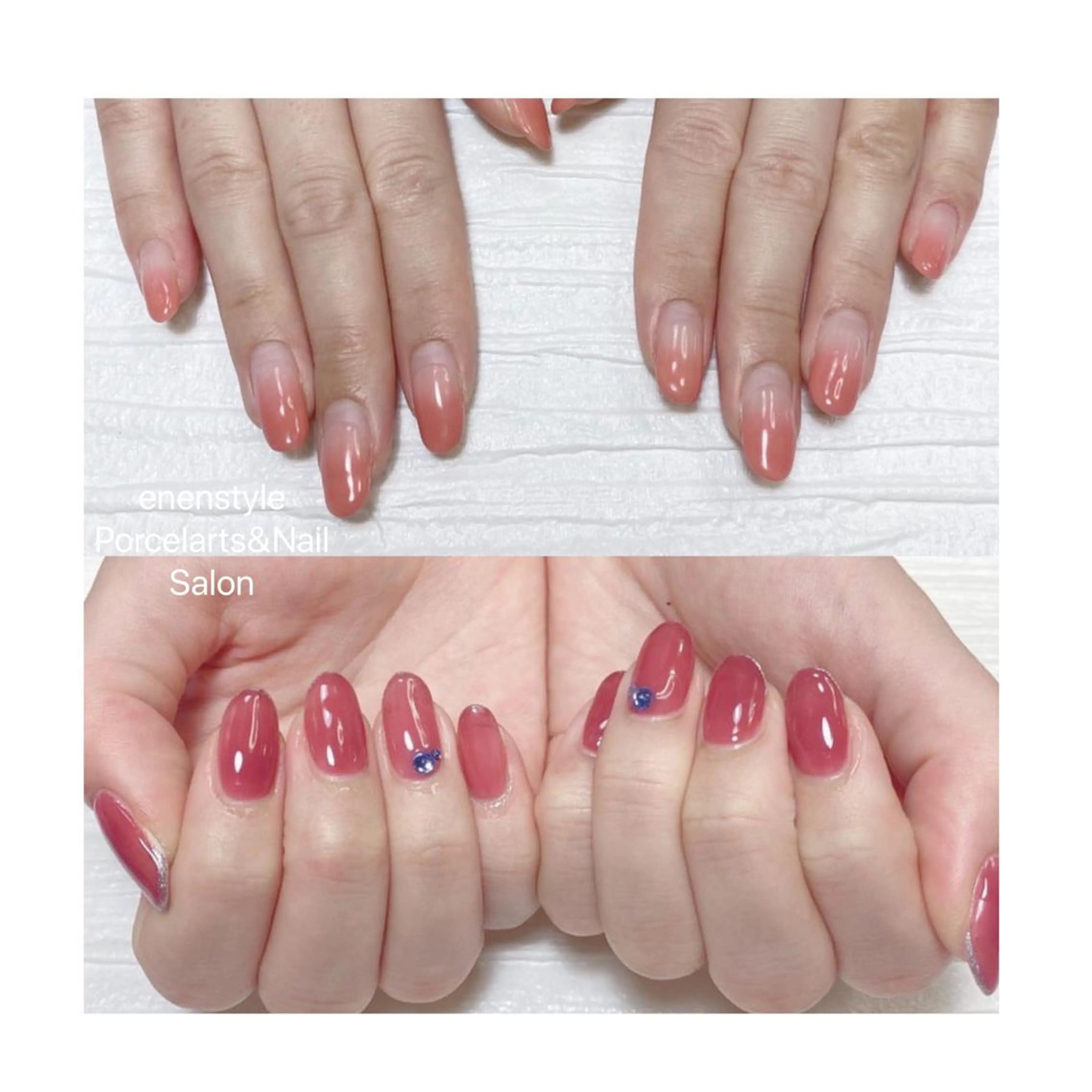 ミディアム ネイル ハンドネイル 👑enen style👑のネイルデザイン