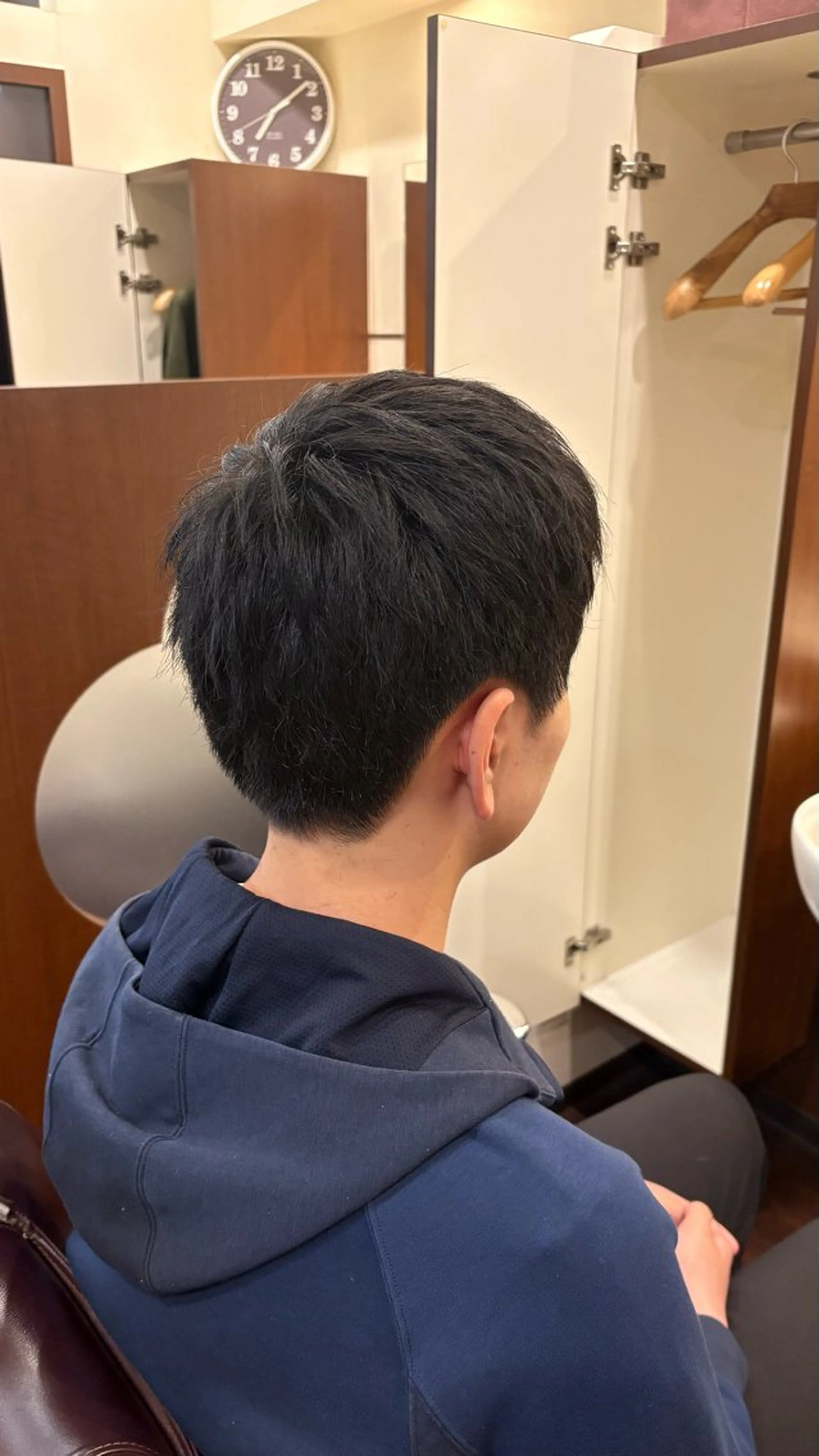 ミディアム メンズ コンダ フウマのヘアスタイル