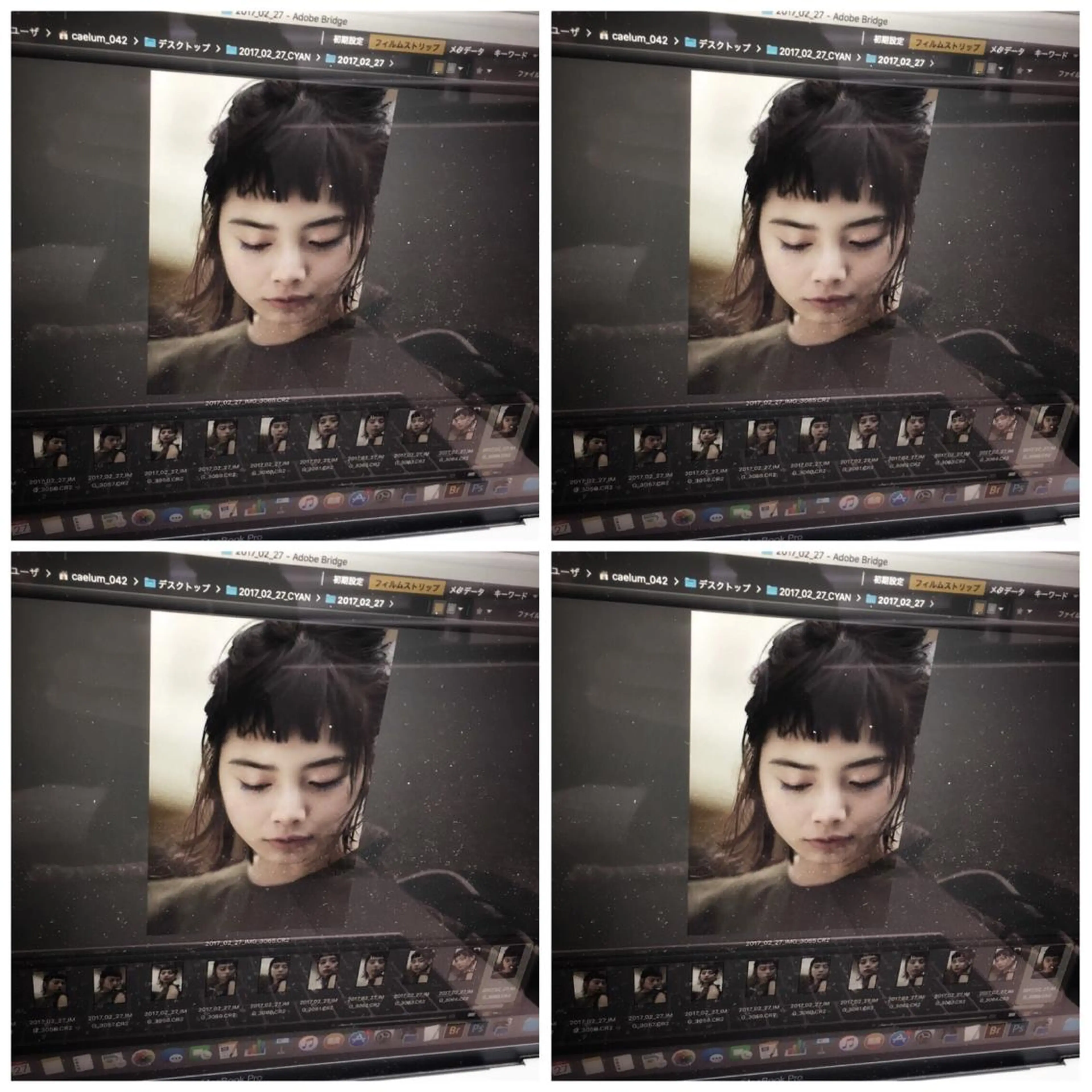 ミディアム ミディアムパーマ 圧倒的美髪ストレート ツダケイタロウのヘアスタイル